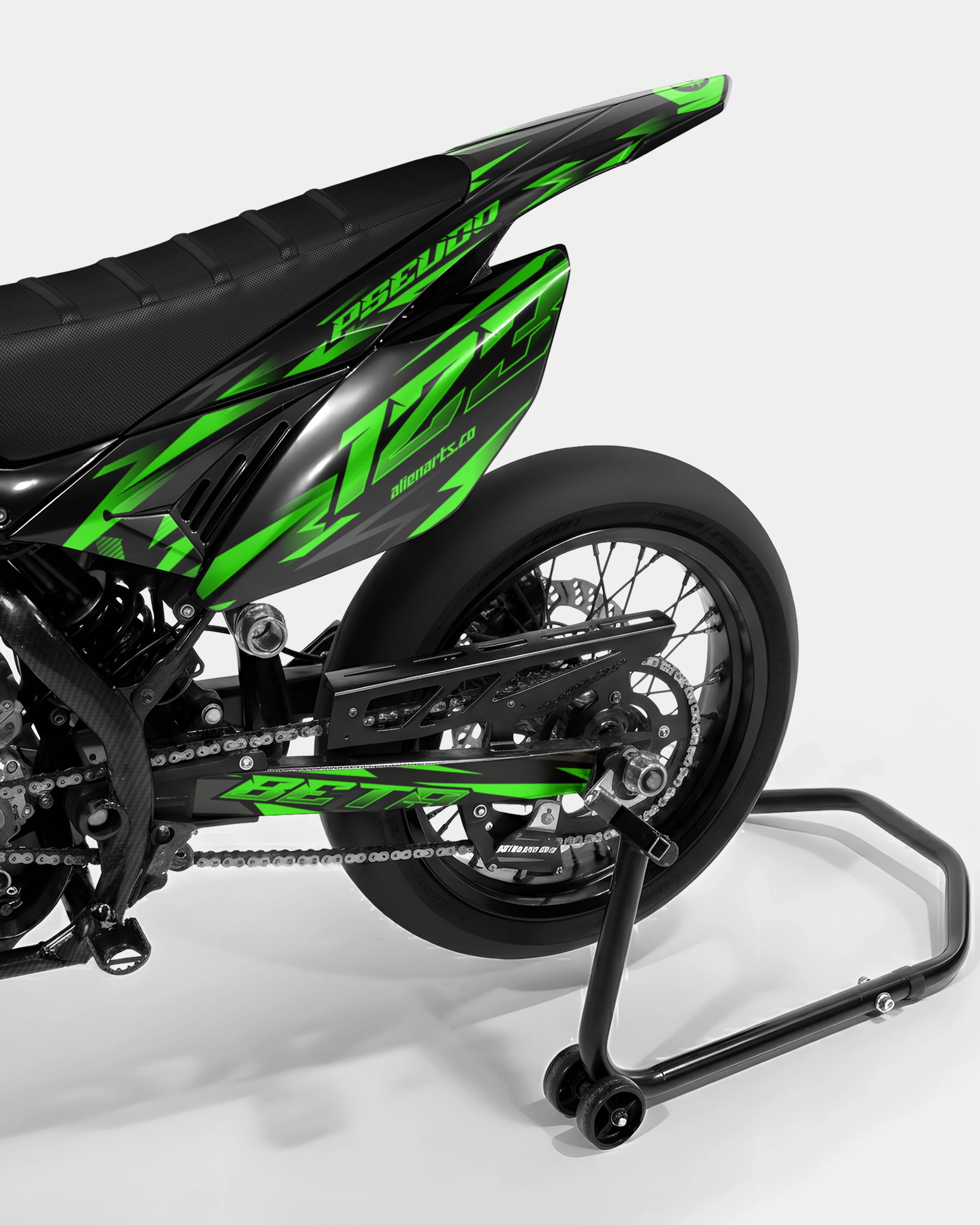 SABLE - Kit deco BETA 50cc - Vert - Image 3