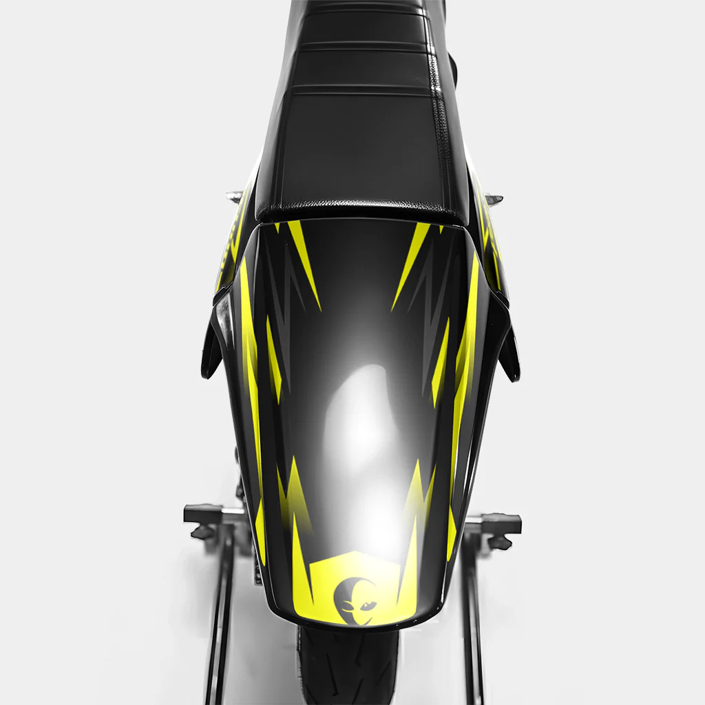 SABLE - Kit deco DERBI 50cc - Jaune - Image 3