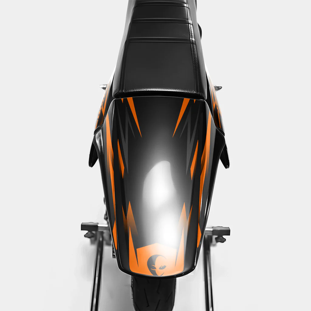 SABLE - Kit deco DERBI 50cc - Orange - Image 3