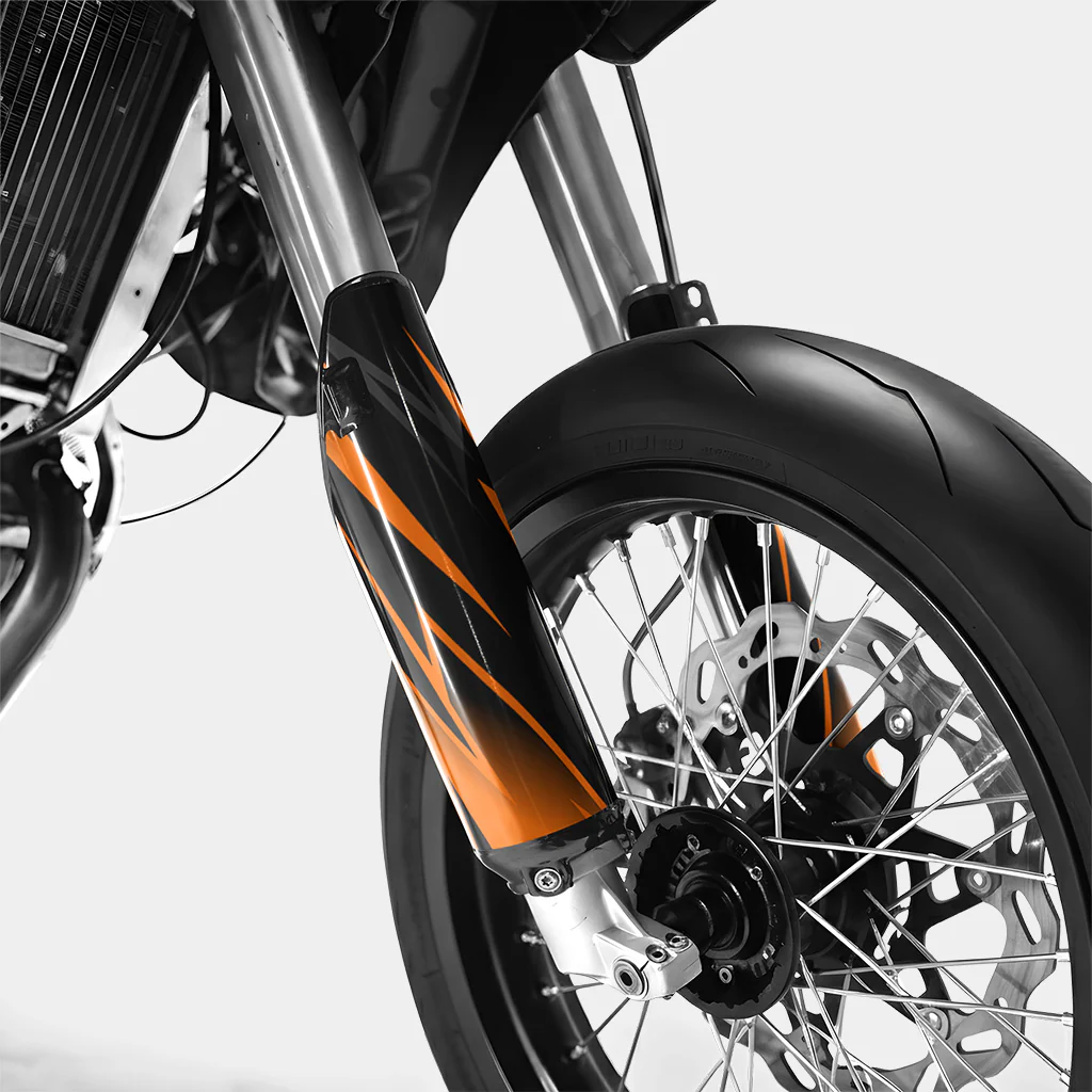 SABLE - Kit deco DERBI 50cc - Orange - Image 4