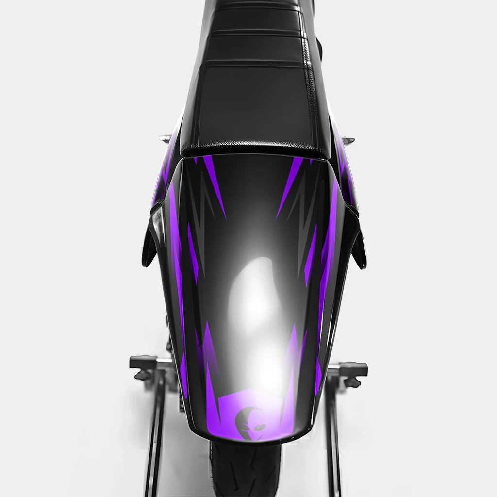 SABLE - Kit deco DERBI 50cc - Violet - Image 3