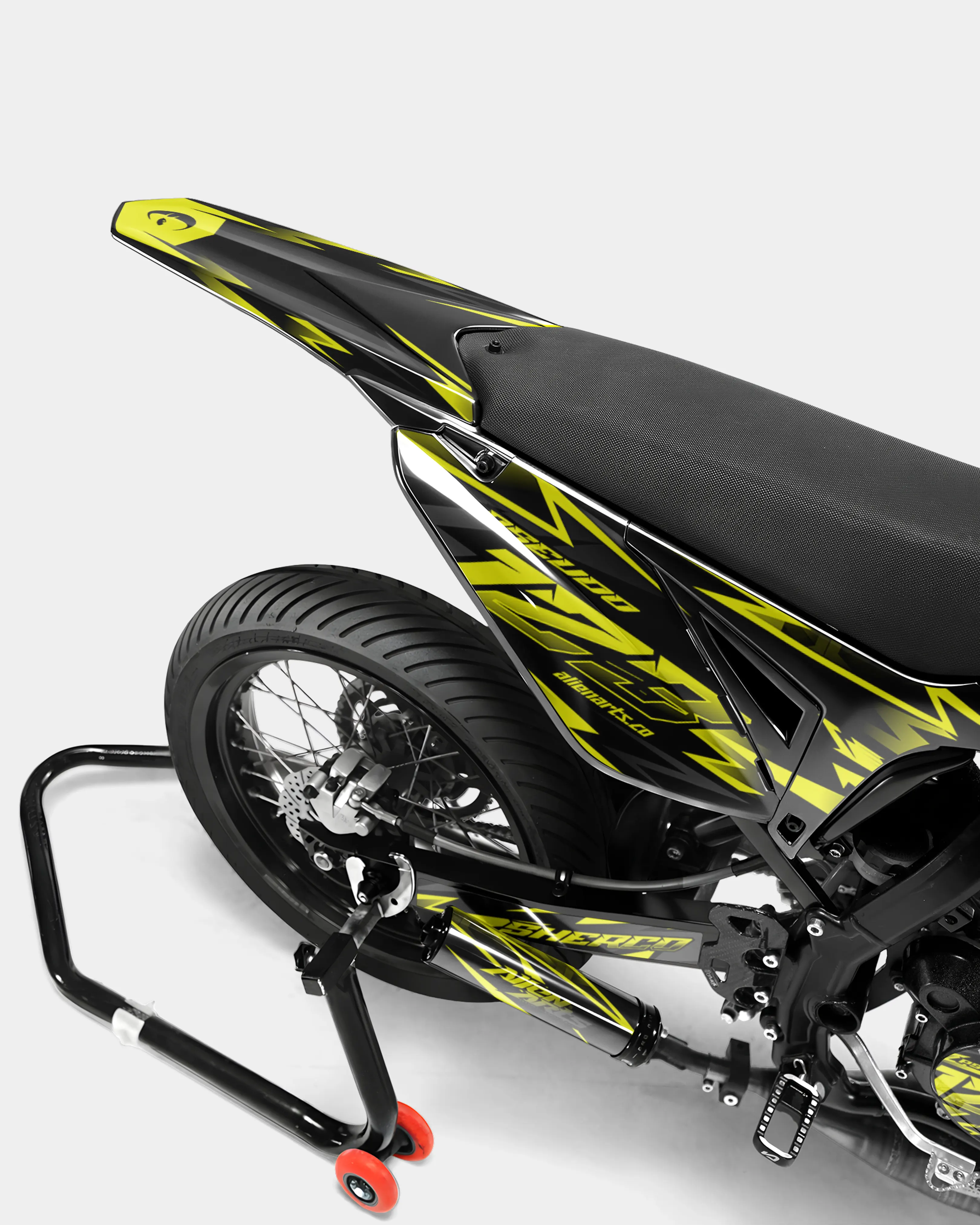 SABLE - Kit deco SHERCO 50cc - Jaune - Image 4