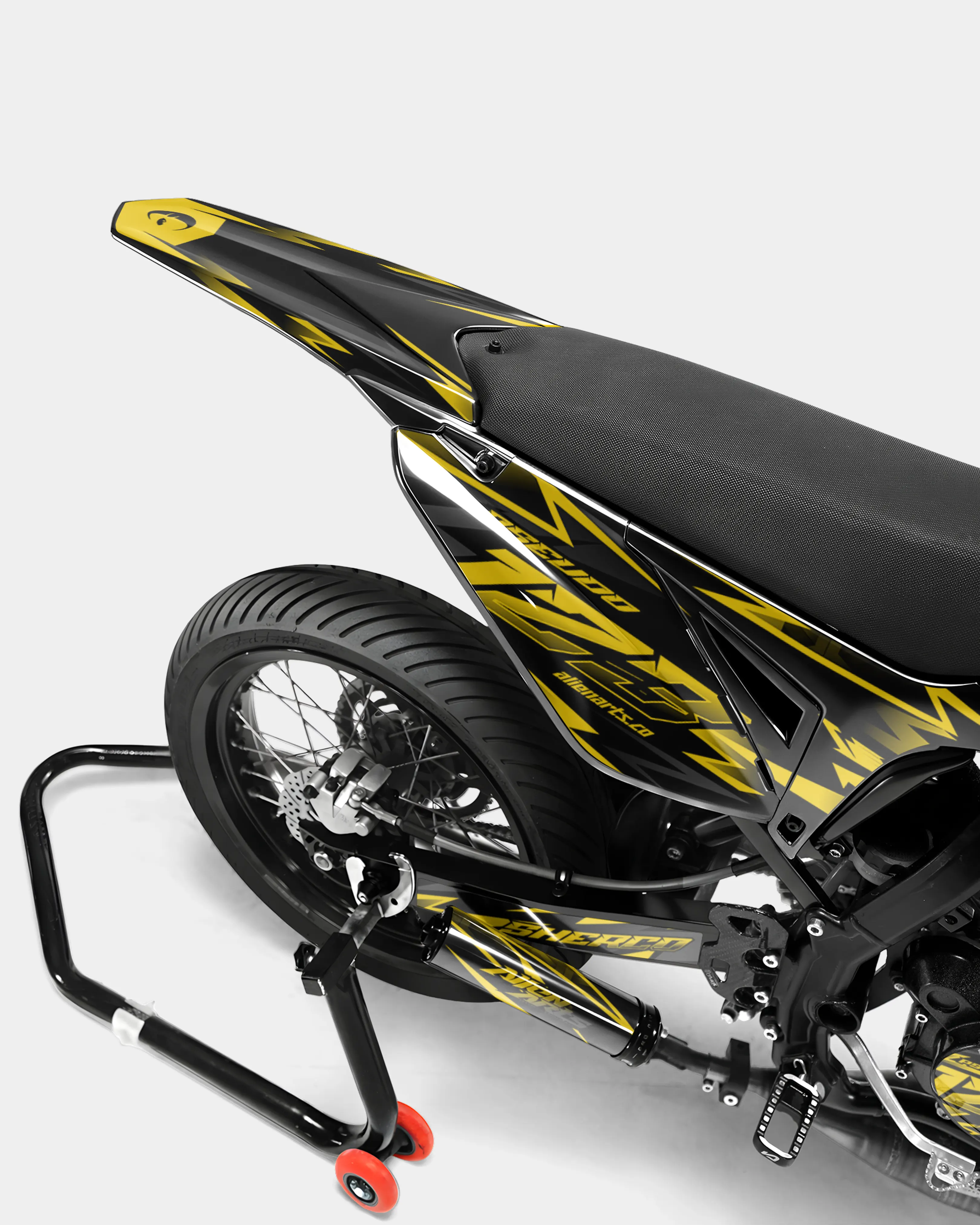 SABLE - Kit deco SHERCO 50cc - Jaune foncé - Image 4