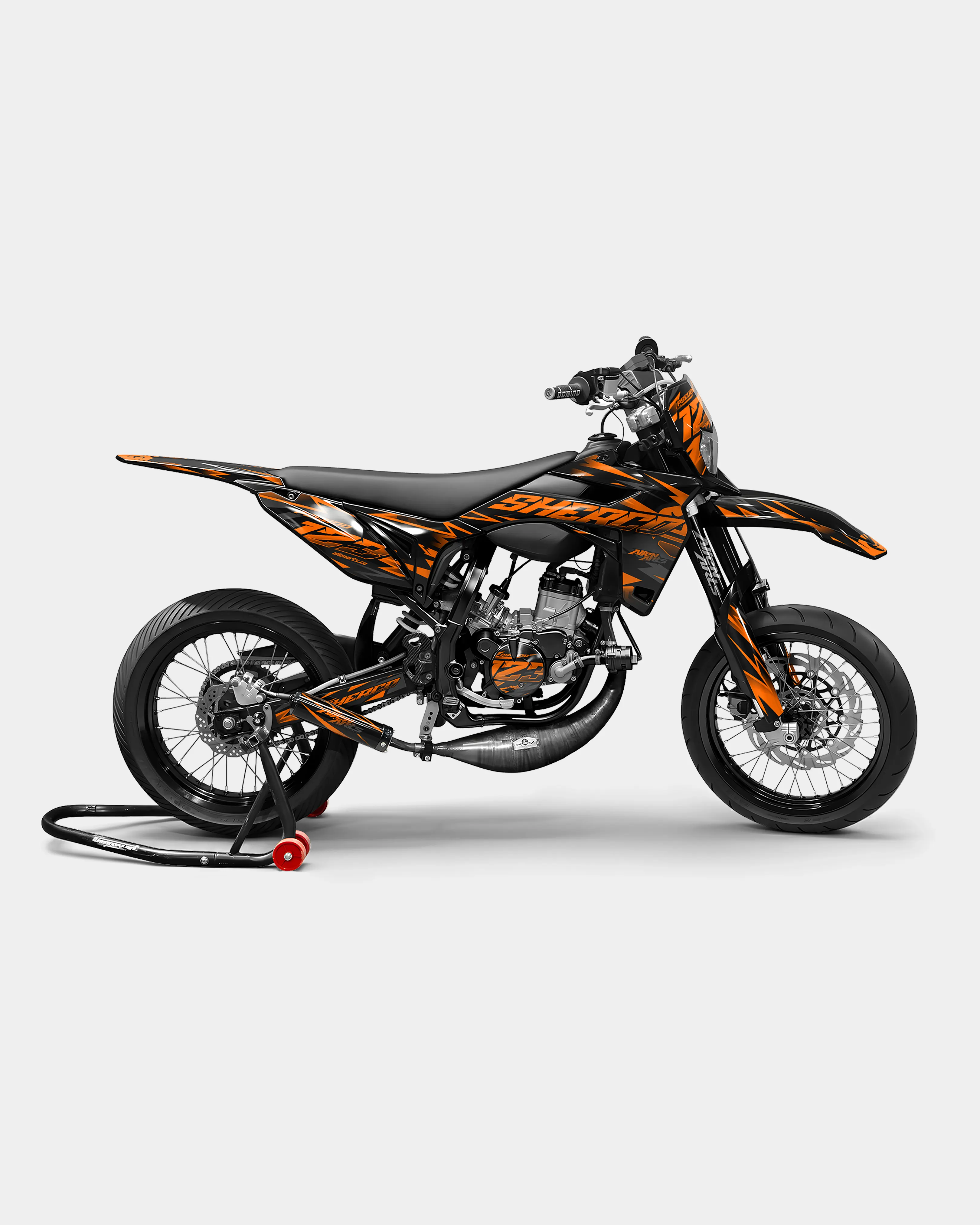 SABLE - Kit deco SHERCO 50cc - Orange