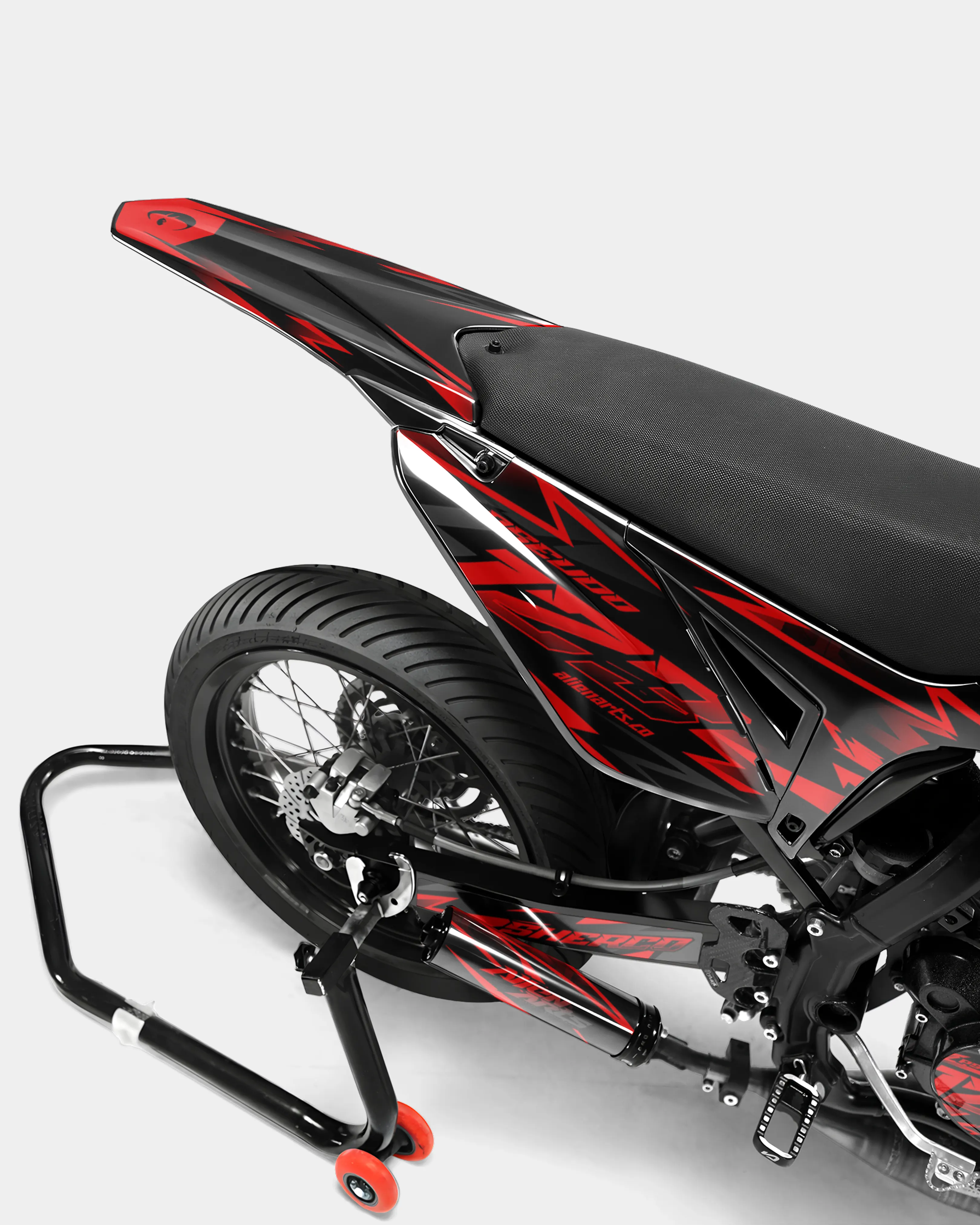 SABLE - Kit deco SHERCO 50cc - Rouge - Image 4