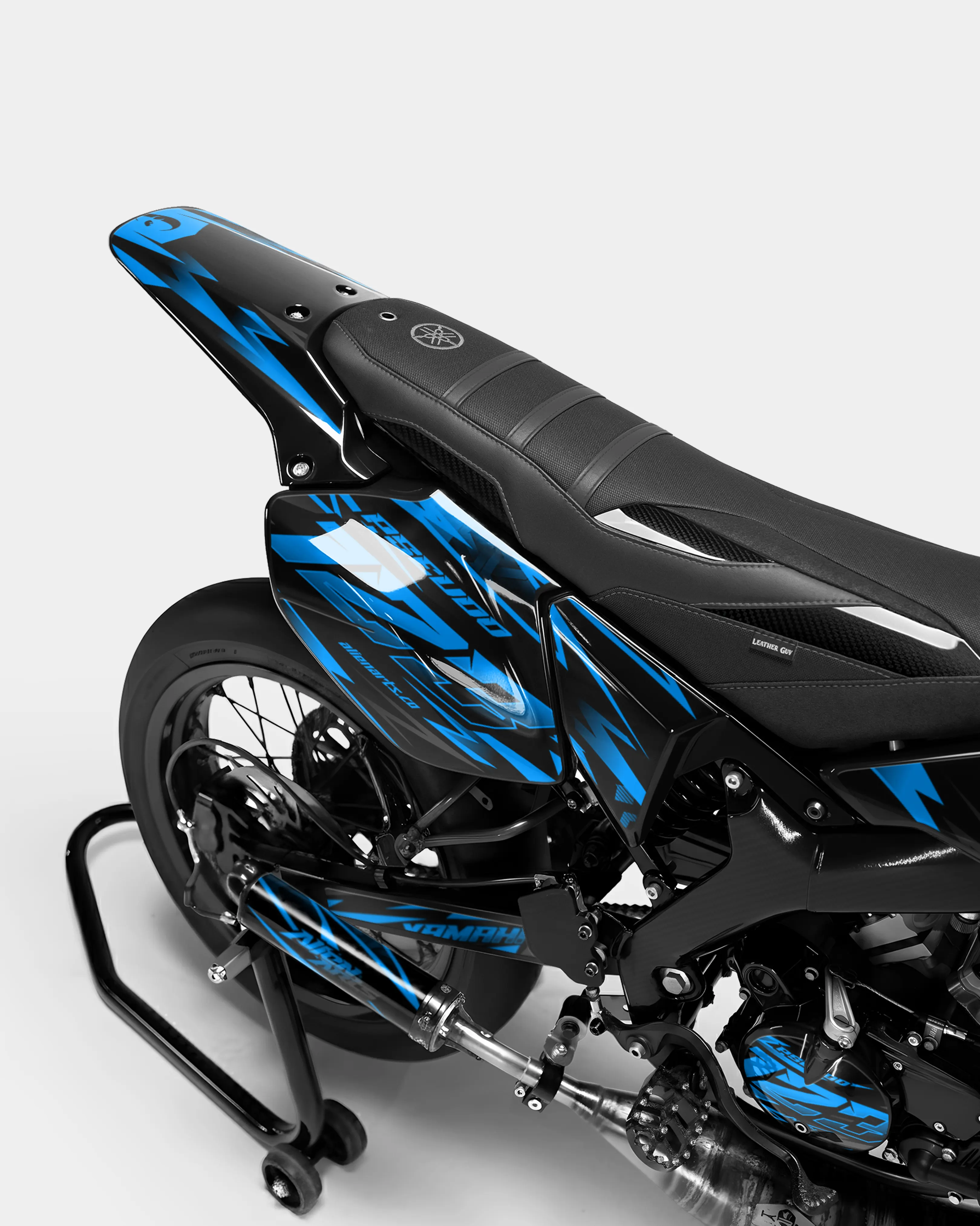 SABLE - Kit deco YAMAHA DT 50cc - Bleu - Image 3