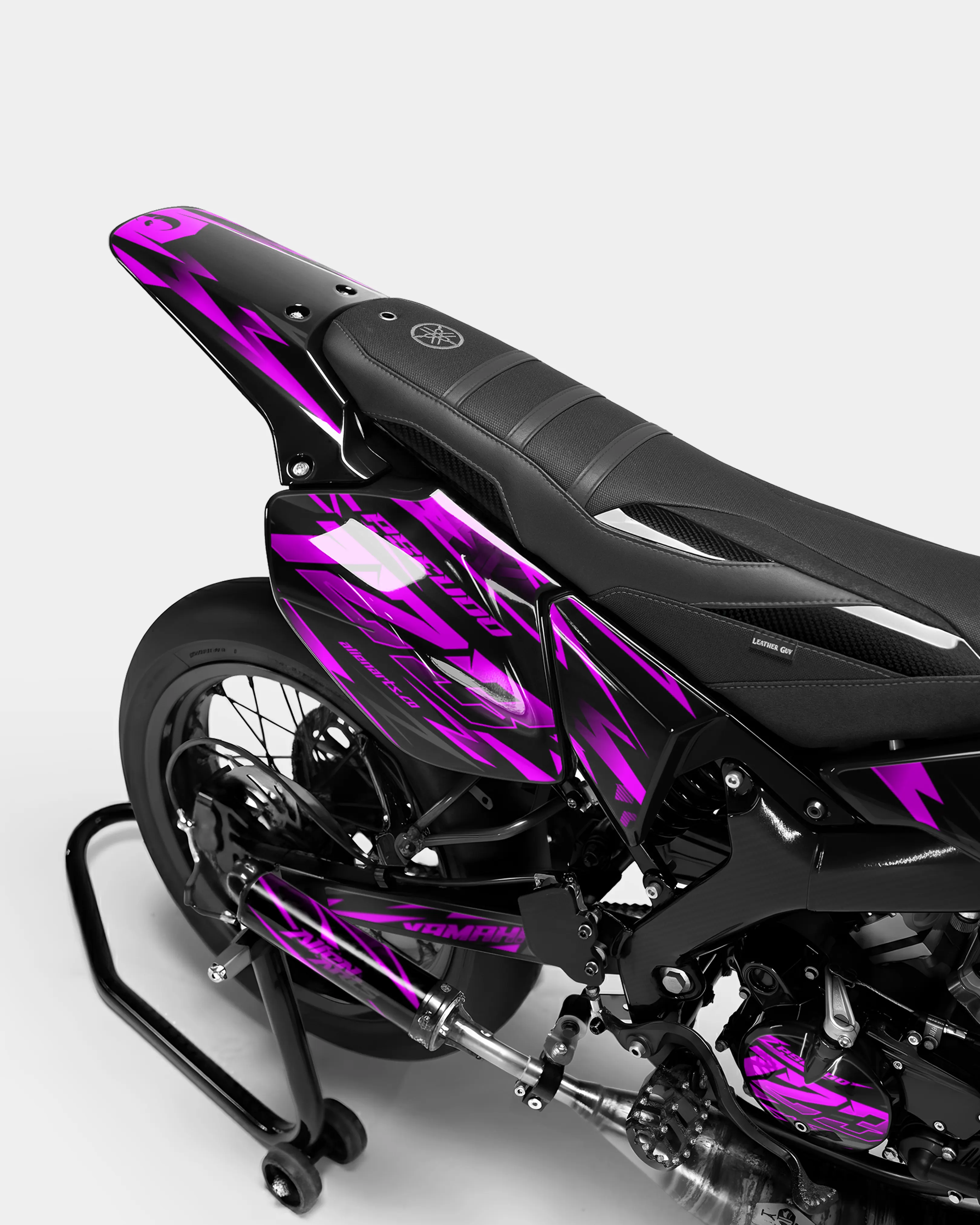 SABLE - Kit deco YAMAHA DT 50cc - Rose - Image 3