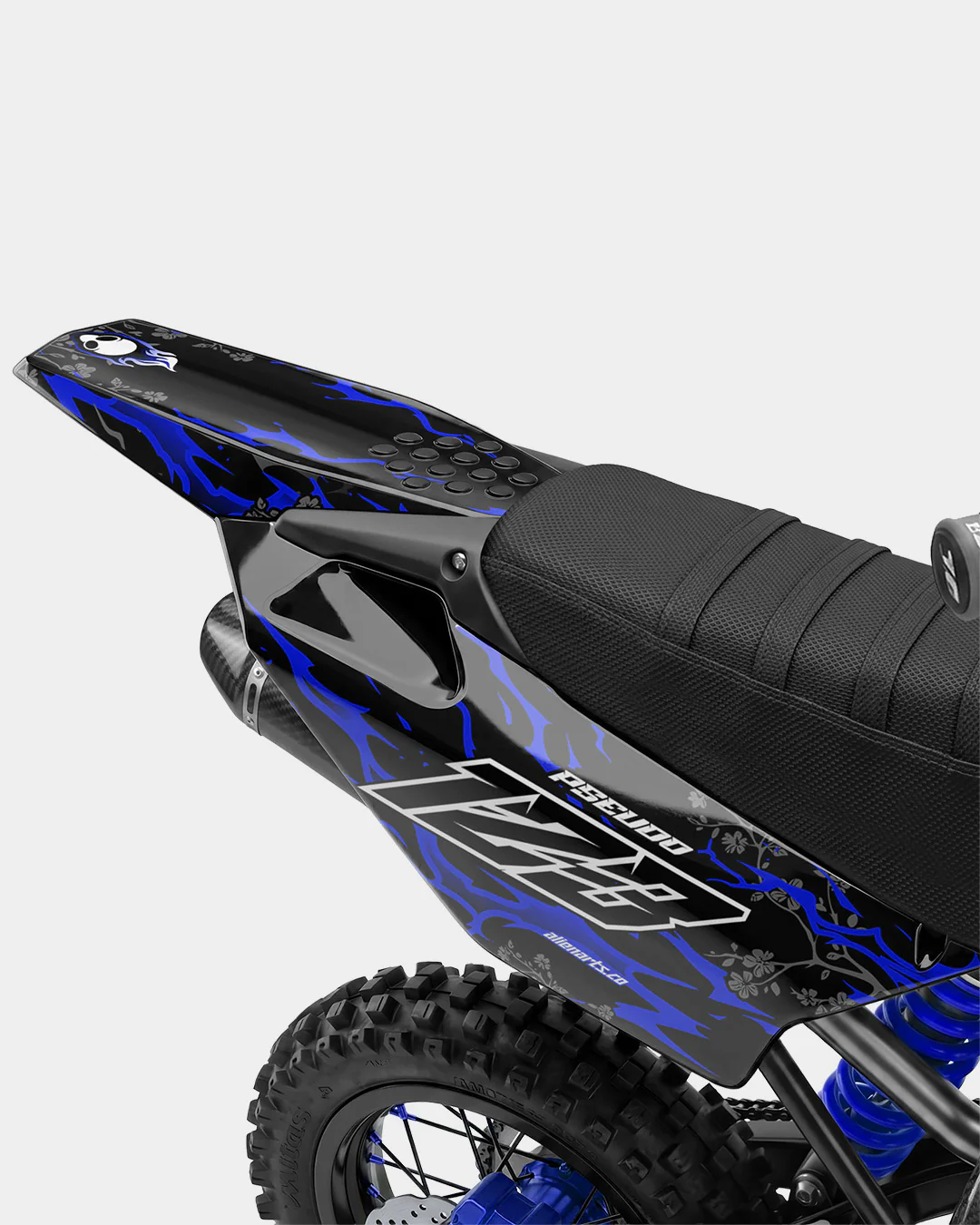 SENKA - Kit Déco Dirt Bike Semi-Personnalisable - Bleu foncé - Image 3