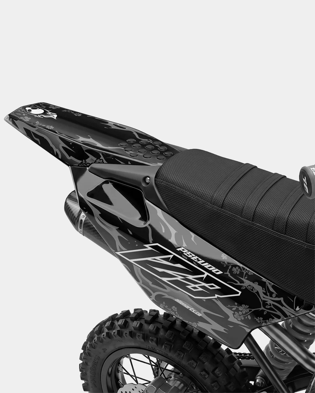 SENKA - Kit Déco Dirt Bike Semi-Personnalisable - Gris - Image 3