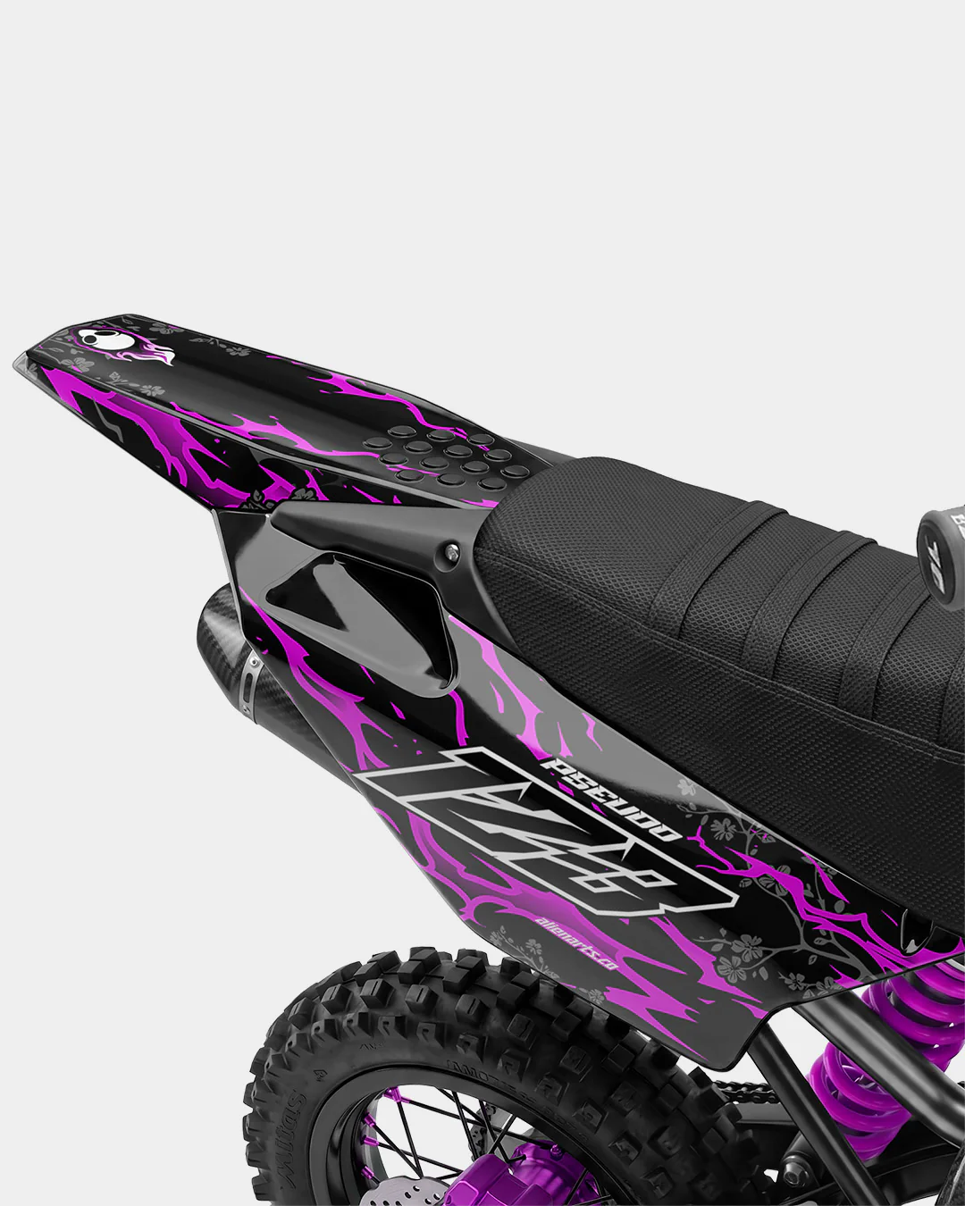 SENKA - Kit Déco Dirt Bike Semi-Personnalisable - Rose - Image 3