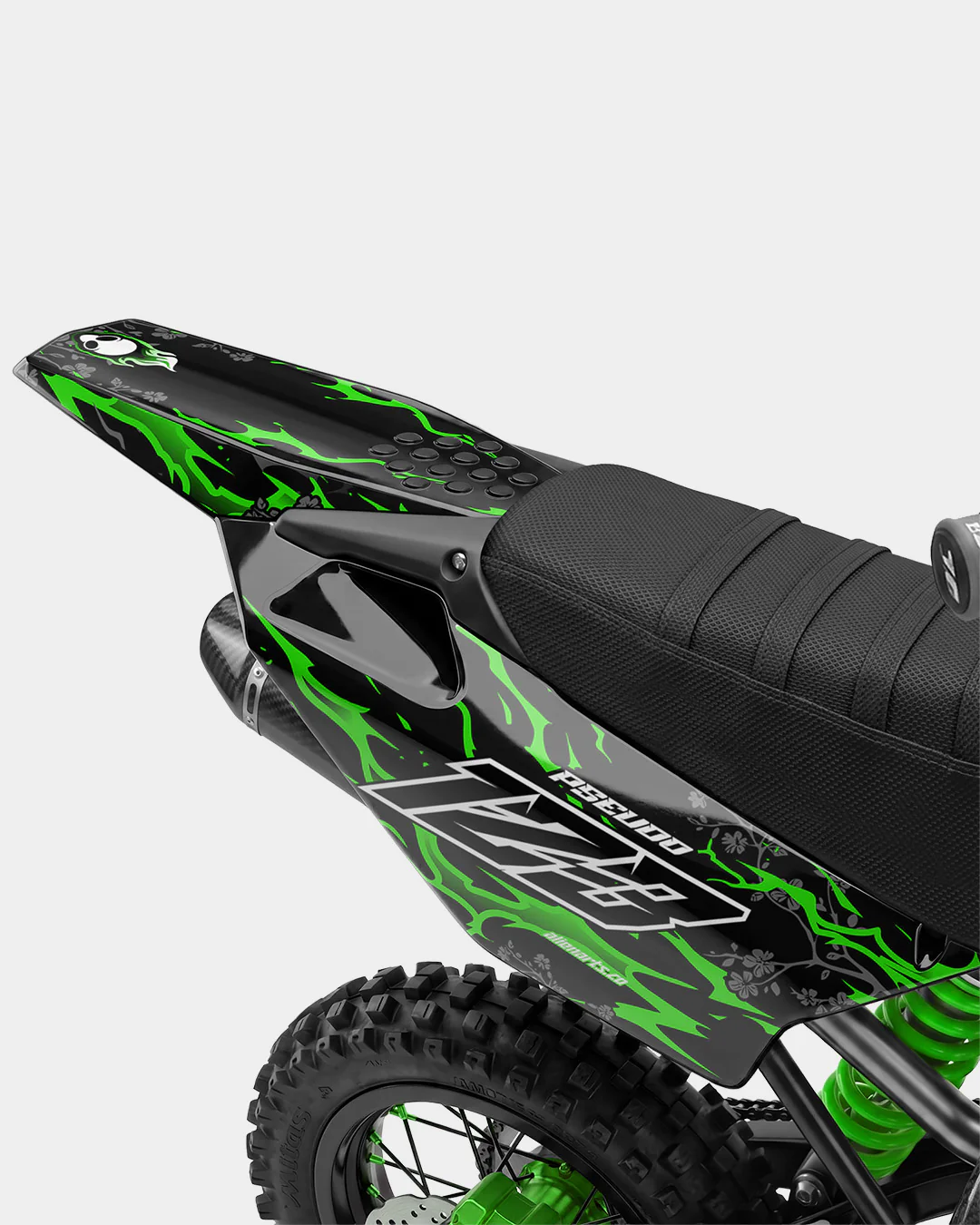 SENKA - Kit Déco Dirt Bike Semi-Personnalisable - Vert - Image 3