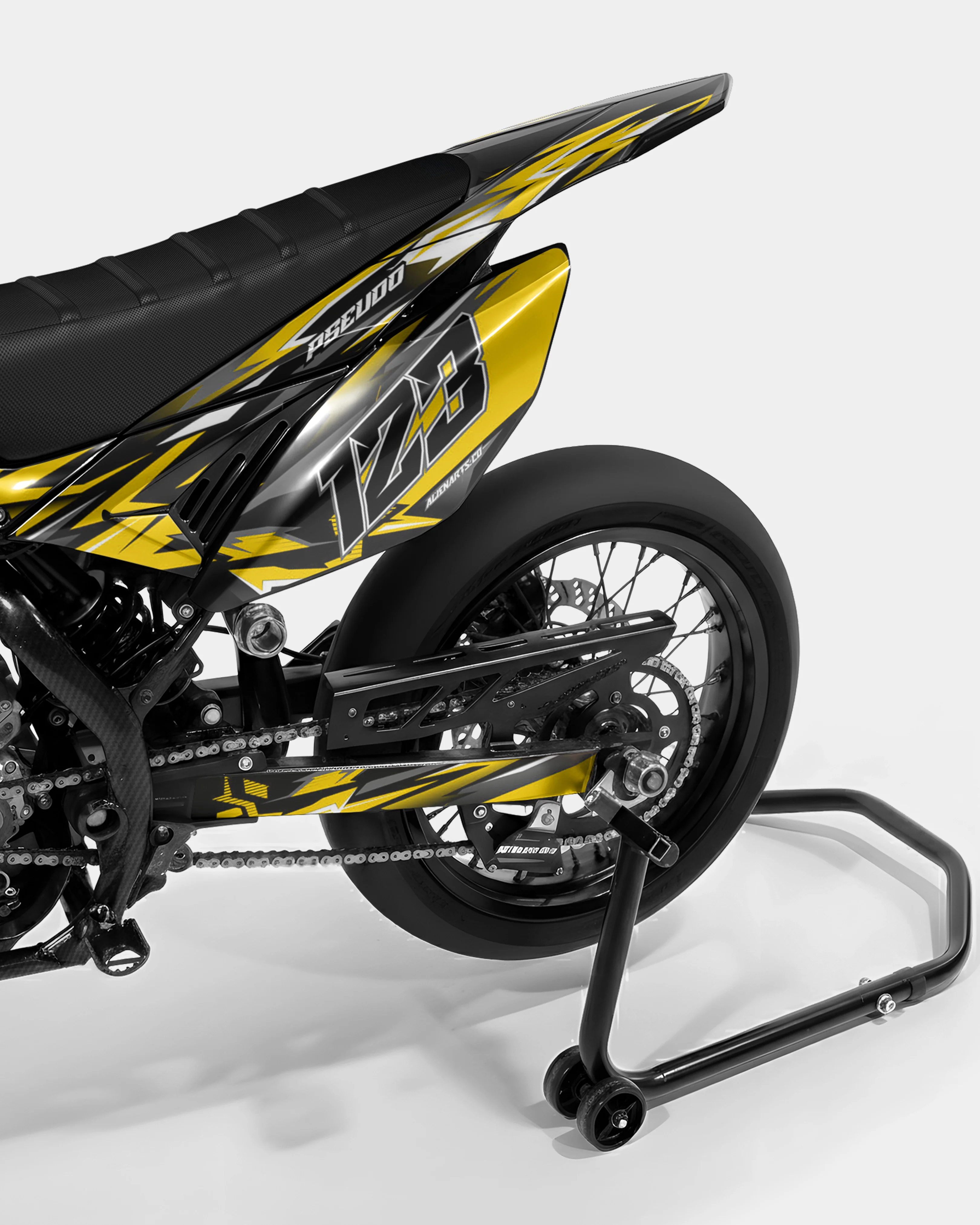 SENSO - Kit deco BETA 50cc - Jaune Foncé - Image 3