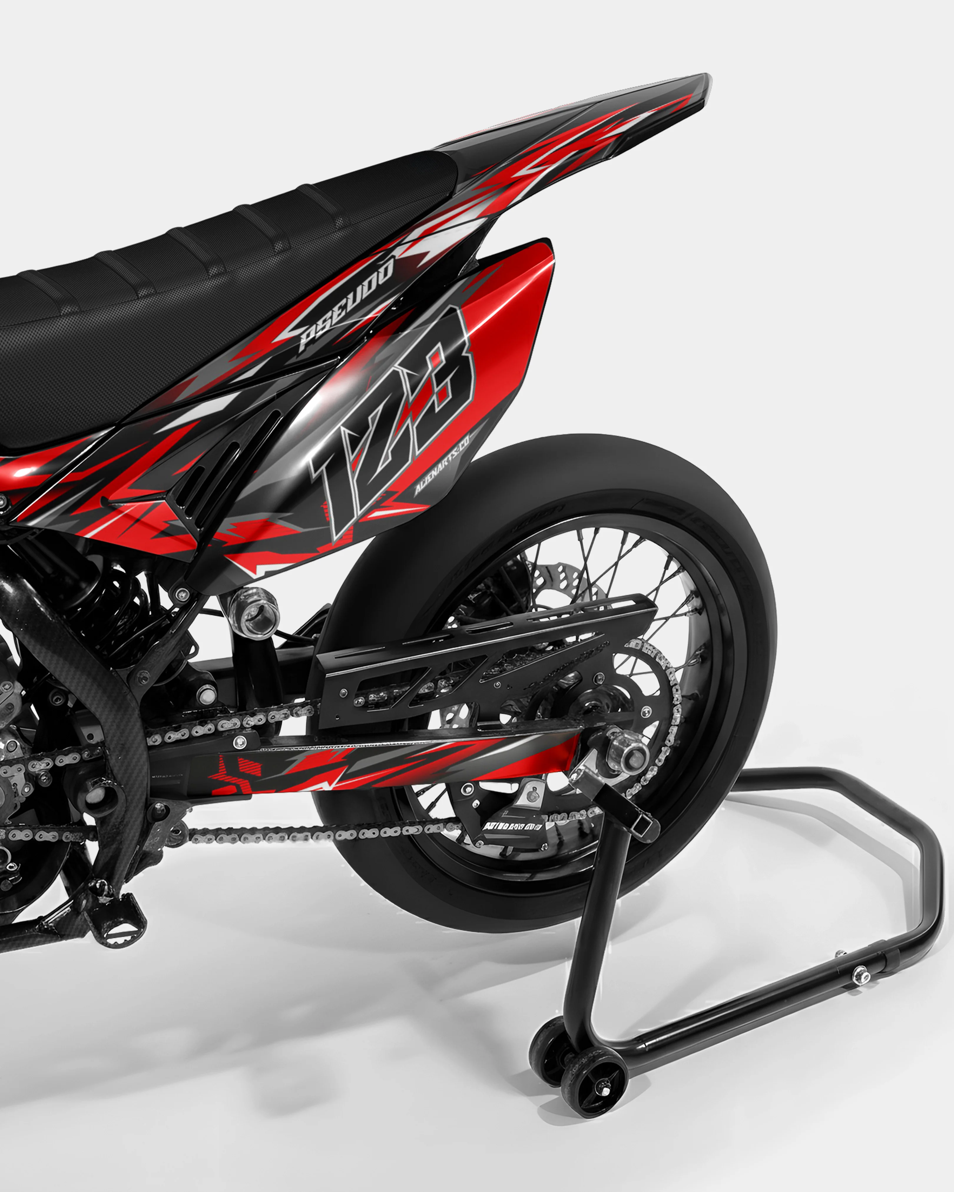 SENSO - Kit deco BETA 50cc - Rouge - Image 3