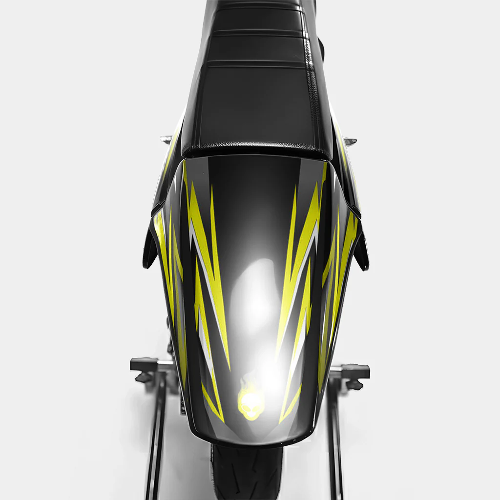 SENSO - Kit deco DERBI 50cc - Jaune - Image 3