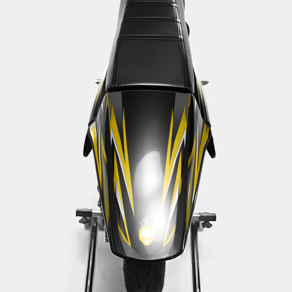SENSO - Kit deco DERBI 50cc - Jaune Foncé - Image 3