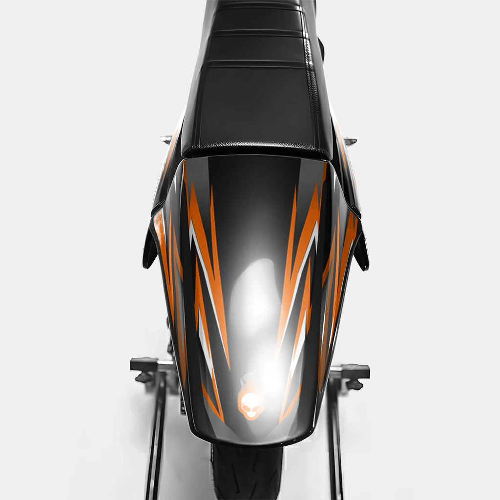 SENSO - Kit deco DERBI 50cc - Orange - Image 3