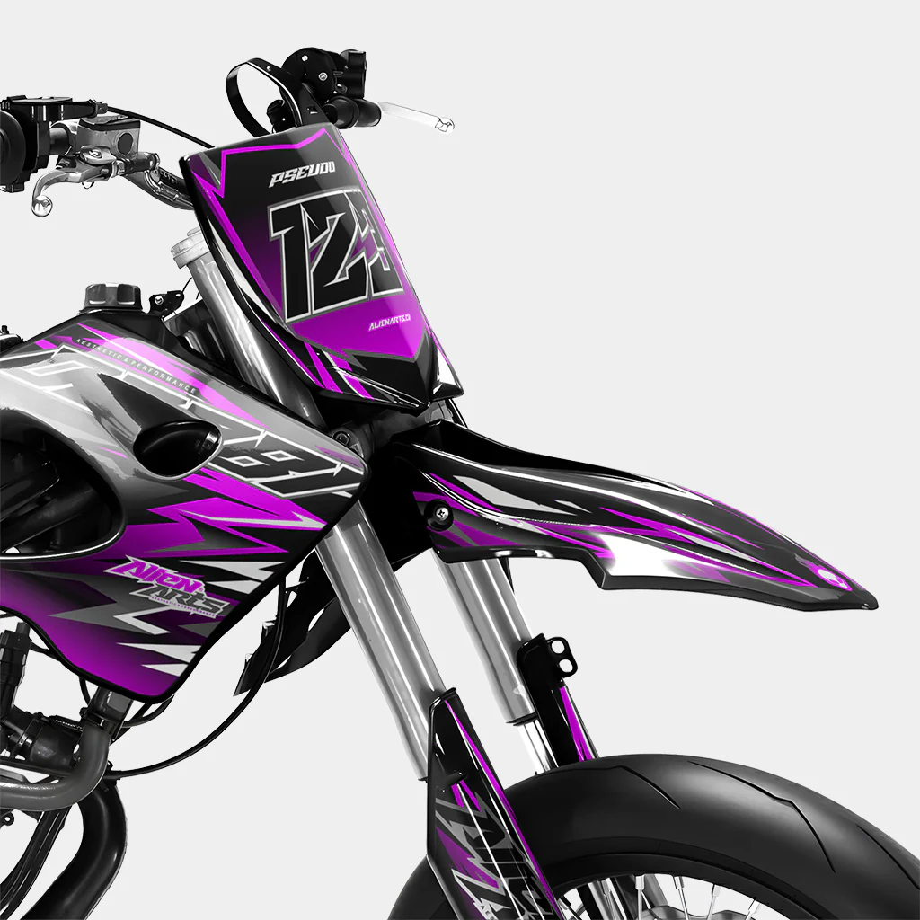 SENSO - Kit deco DERBI 50cc - Rose - Image 2