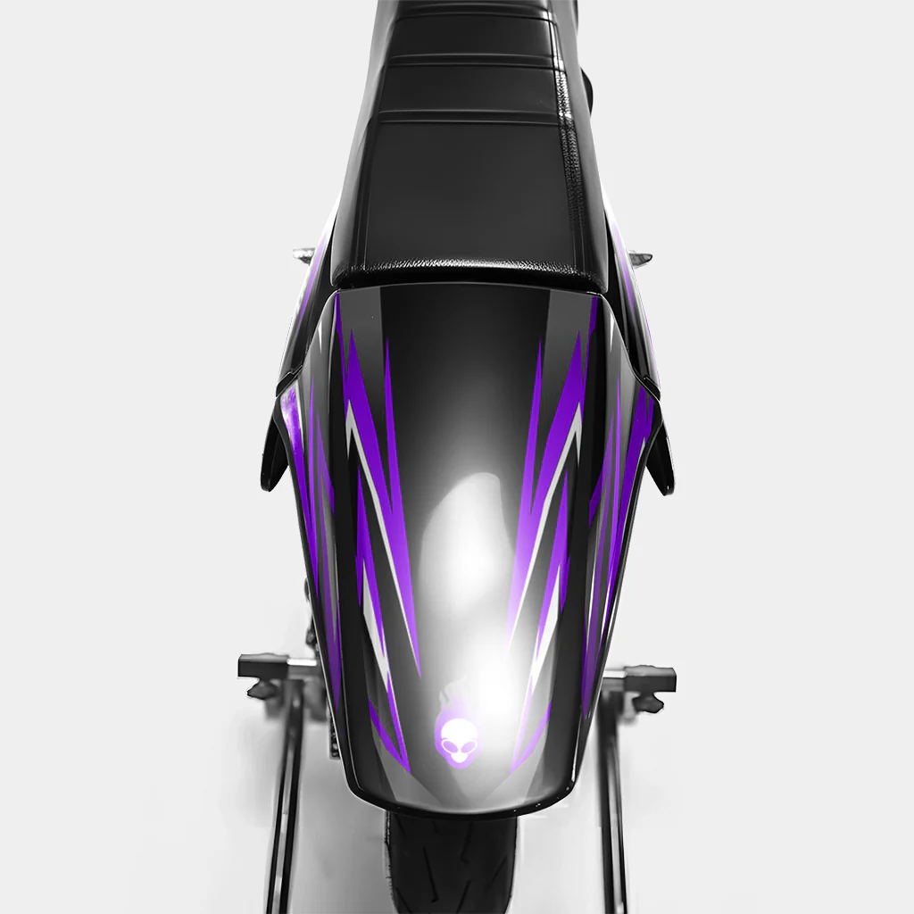 SENSO - Kit deco DERBI 50cc - Violet - Image 3