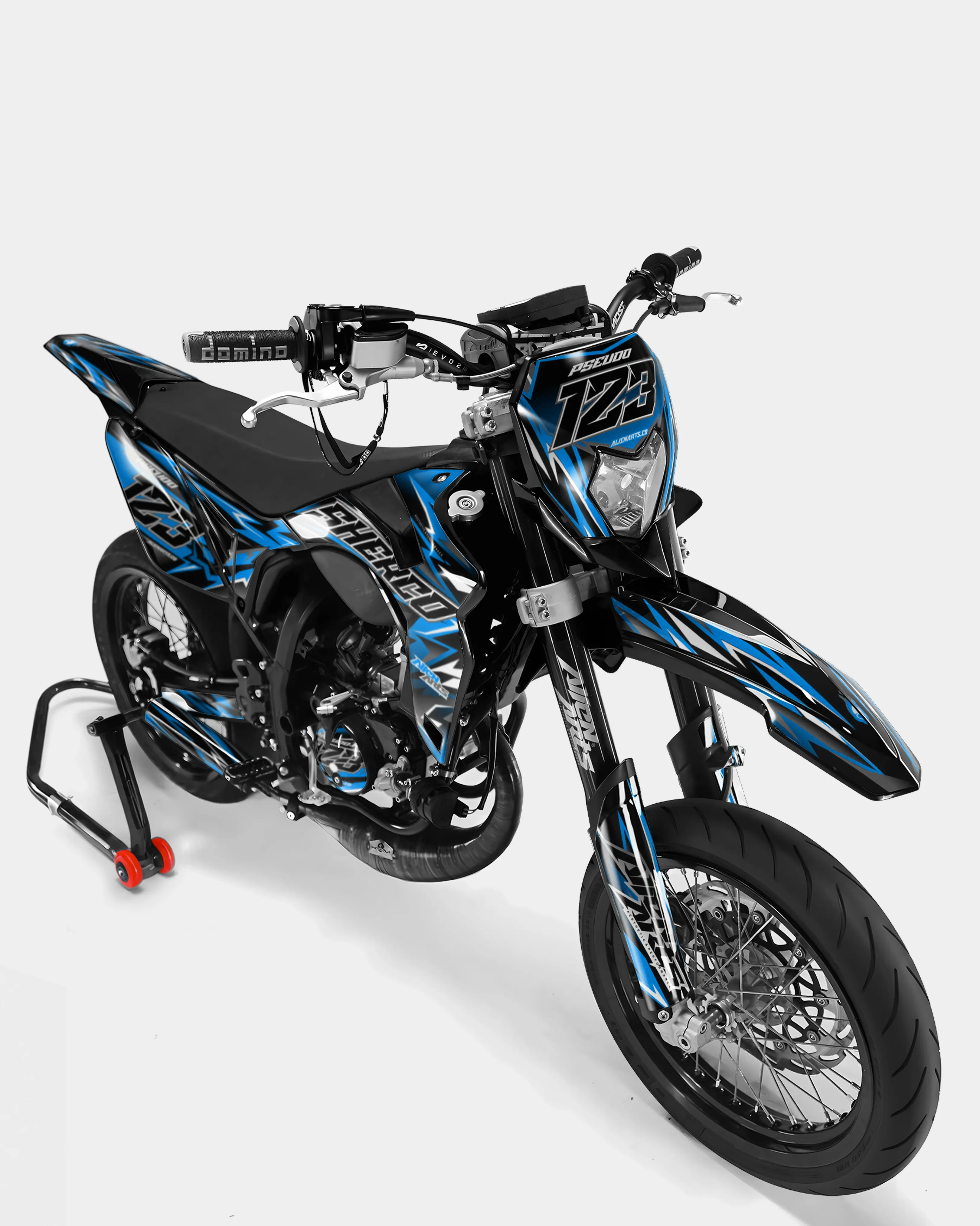 SENSO - Kit deco SHERCO 50cc - Bleu - Image 2