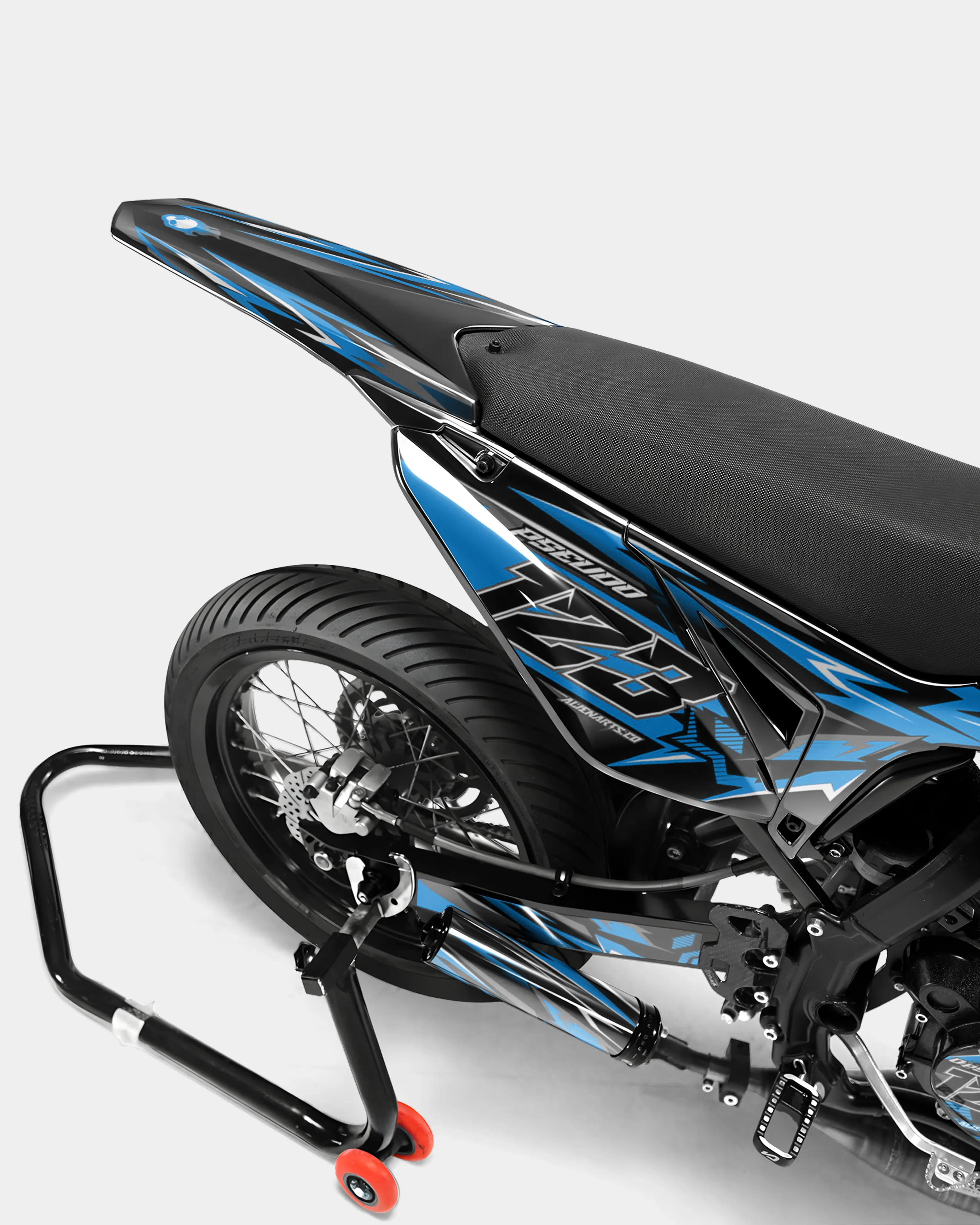 SENSO - Kit deco SHERCO 50cc - Bleu - Image 4