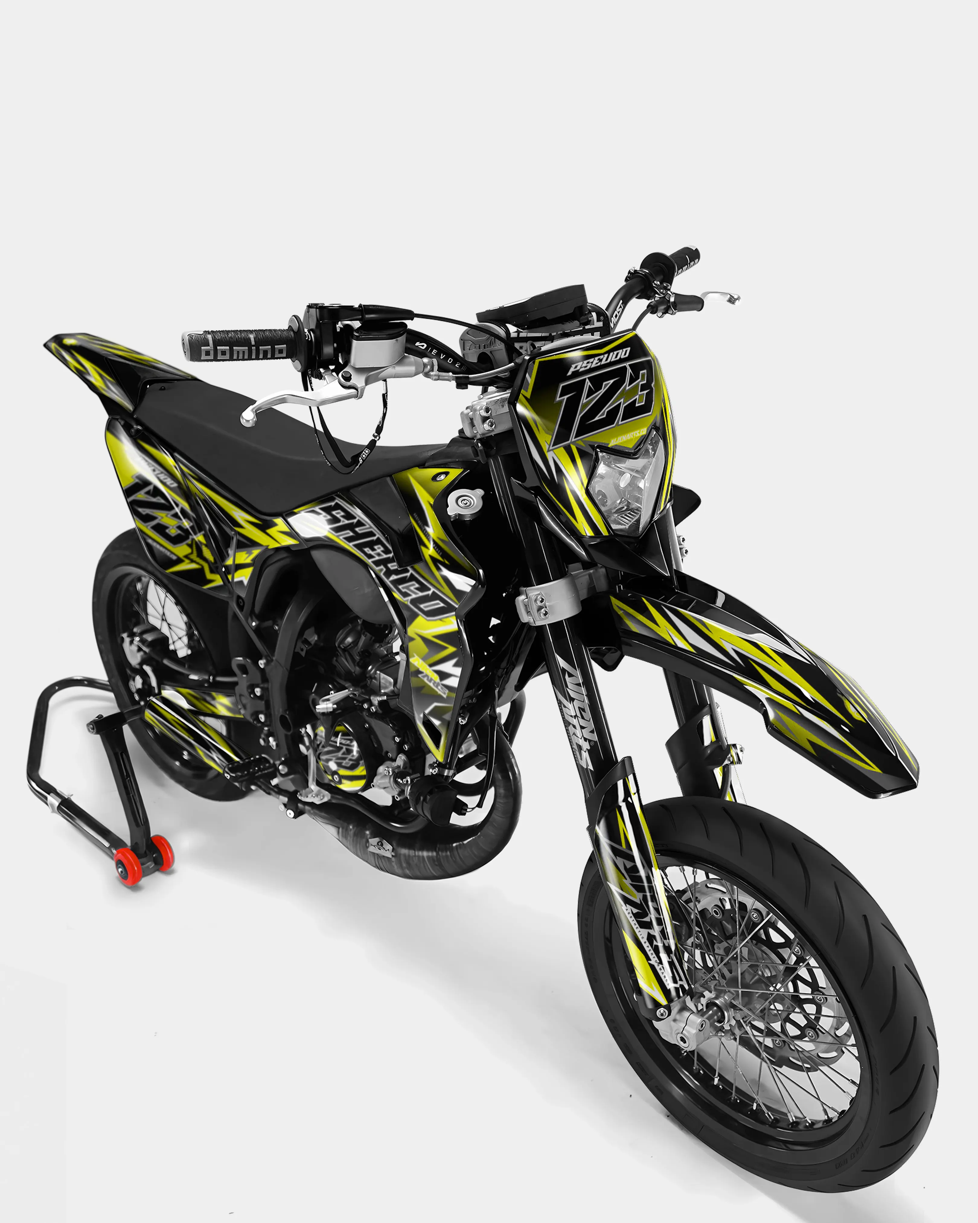 SENSO - Kit deco SHERCO 50cc - Jaune - Image 2