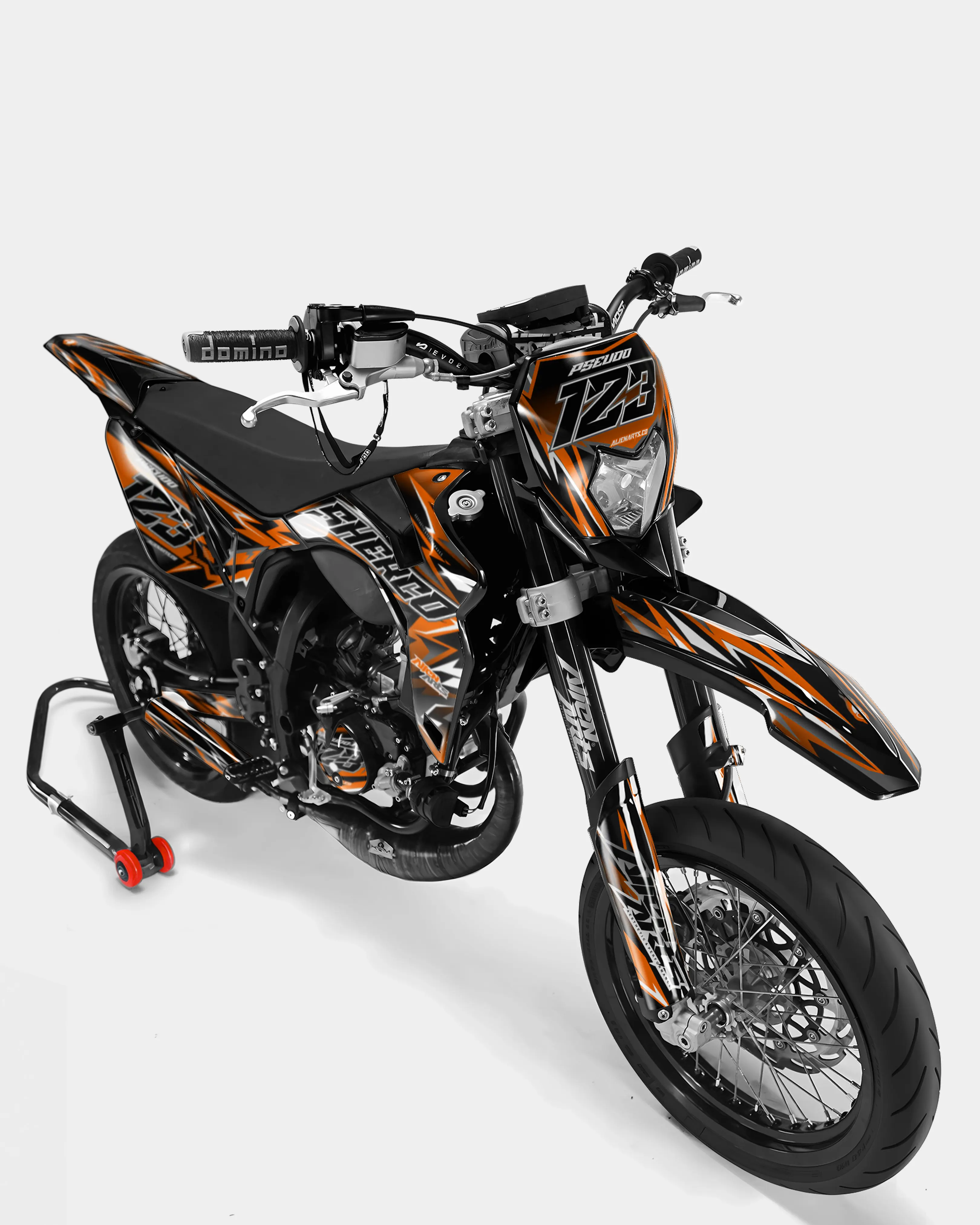 SENSO - Kit deco SHERCO 50cc - Orange - Image 2