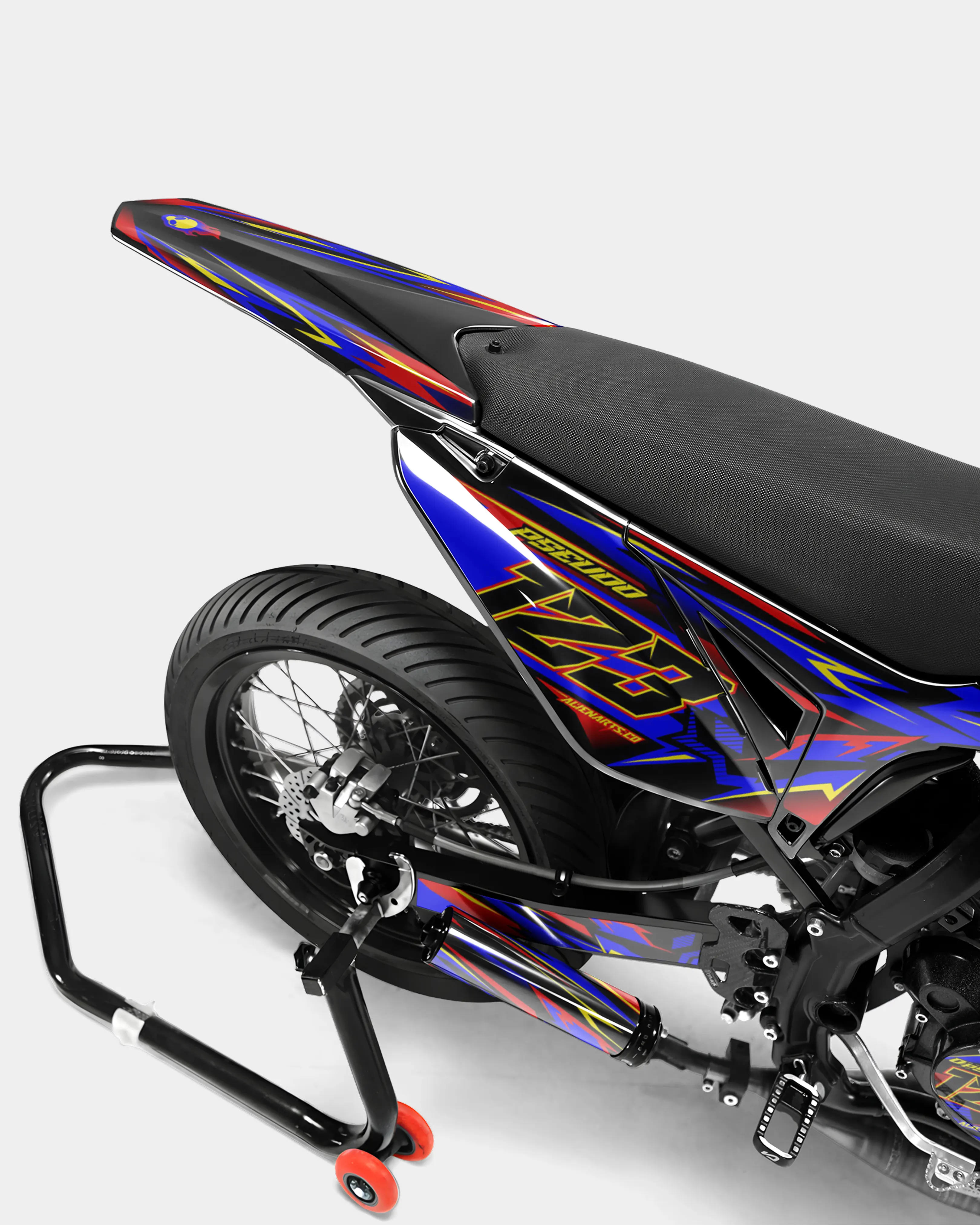 SENSO - Kit deco SHERCO 50cc - Rouge Bleu - Image 4