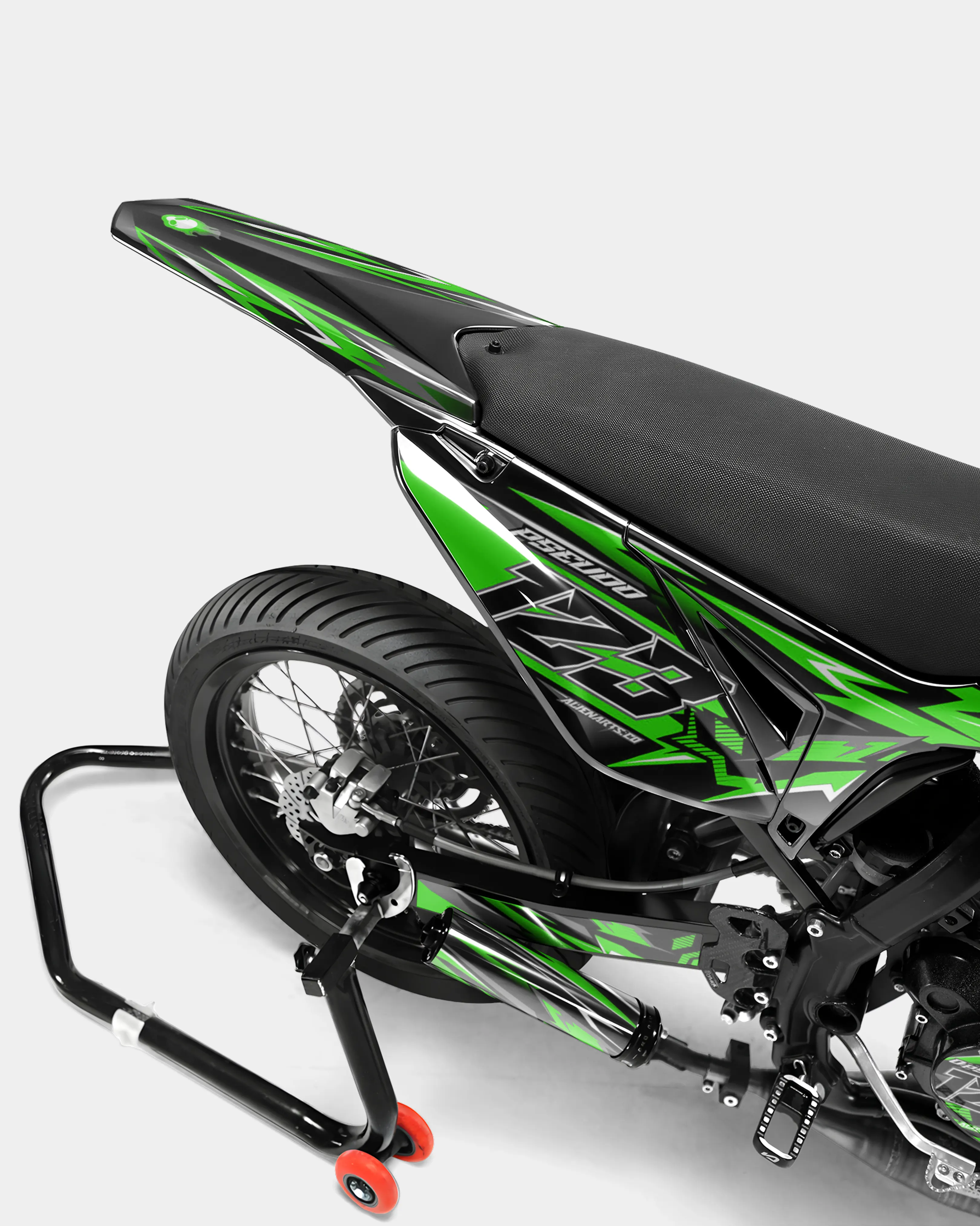 SENSO - Kit deco SHERCO 50cc - Vert - Image 4