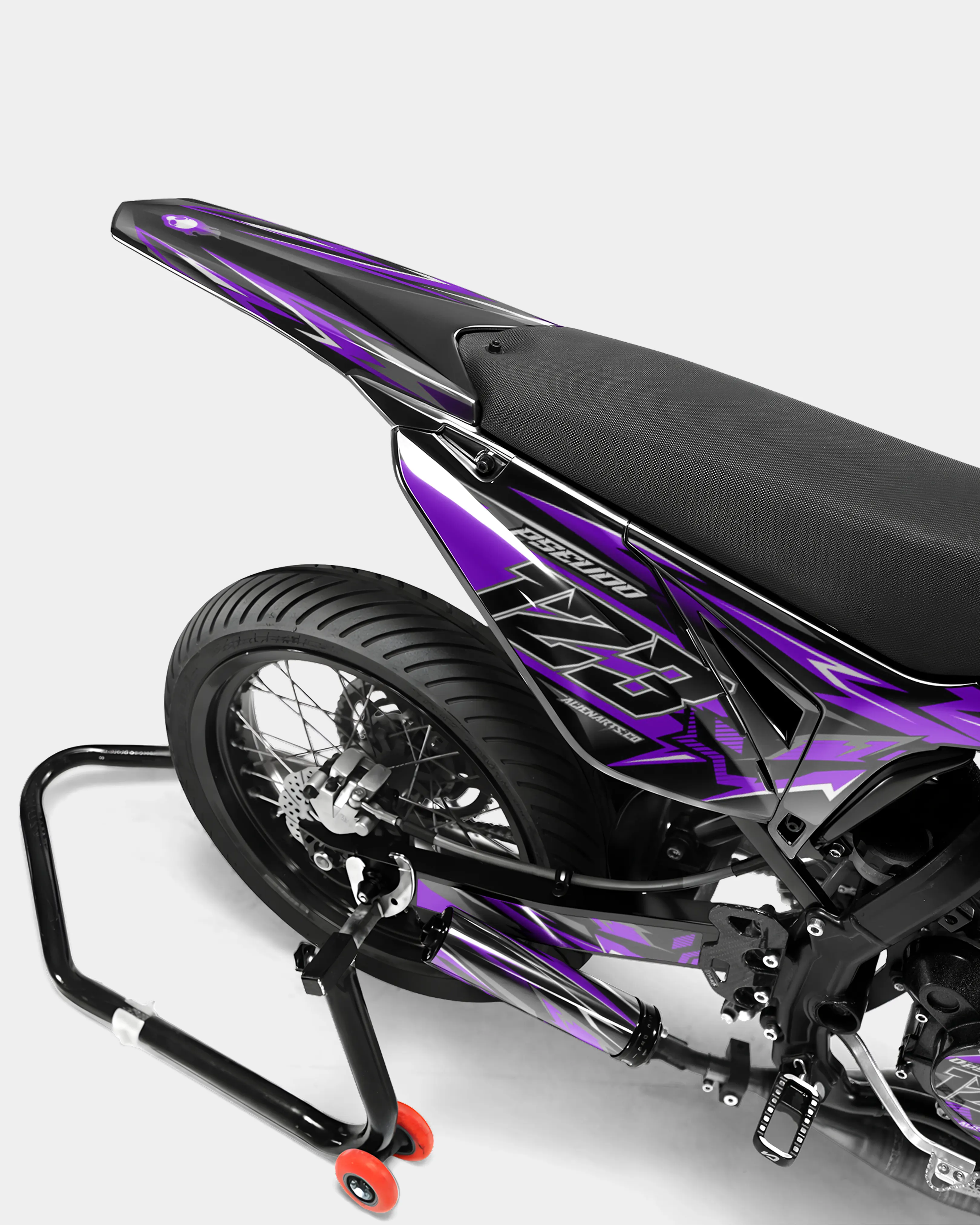 SENSO - Kit deco SHERCO 50cc - Violet - Image 4