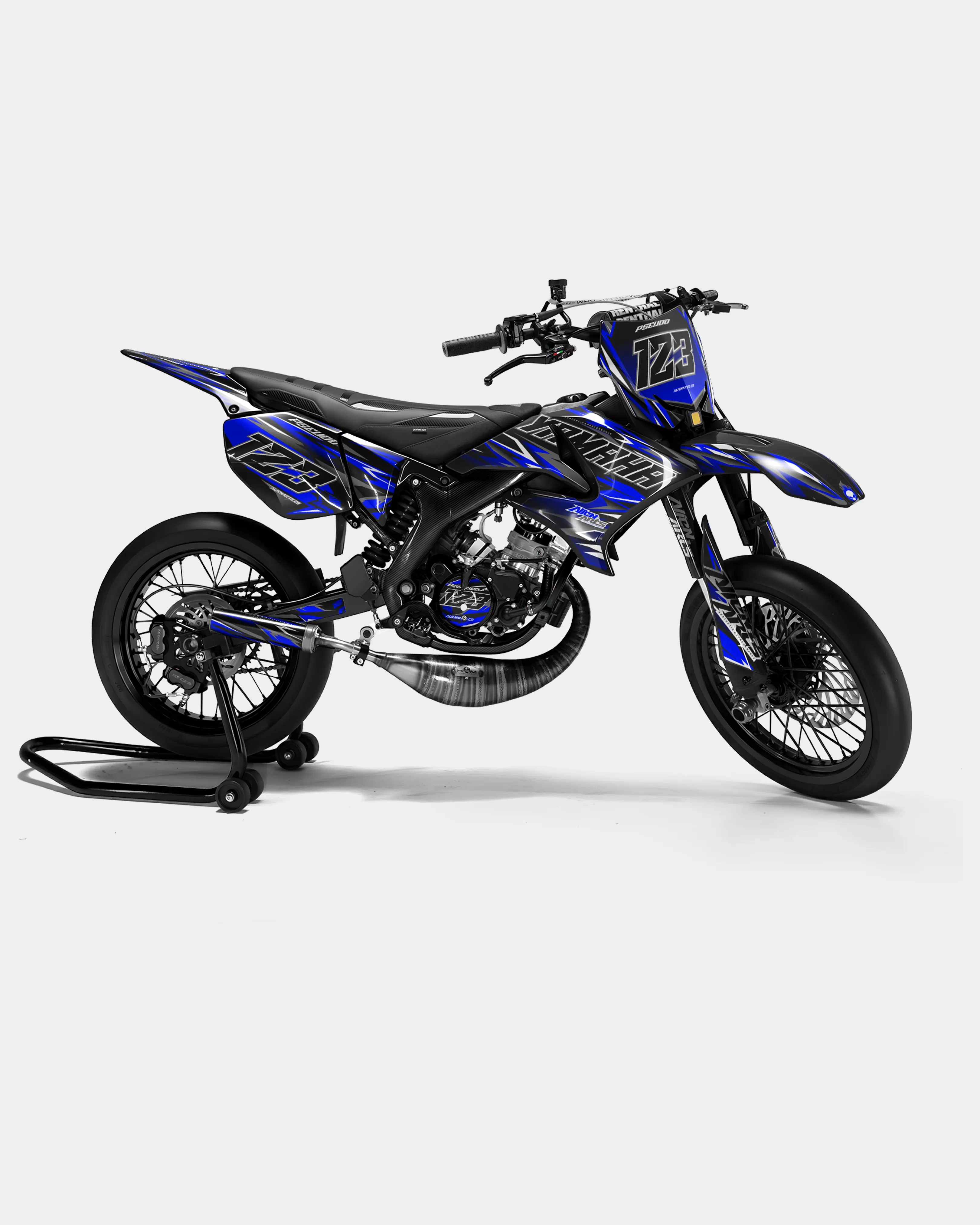 SENSO - Kit deco YAMAHA DT 50cc - Bleu foncé
