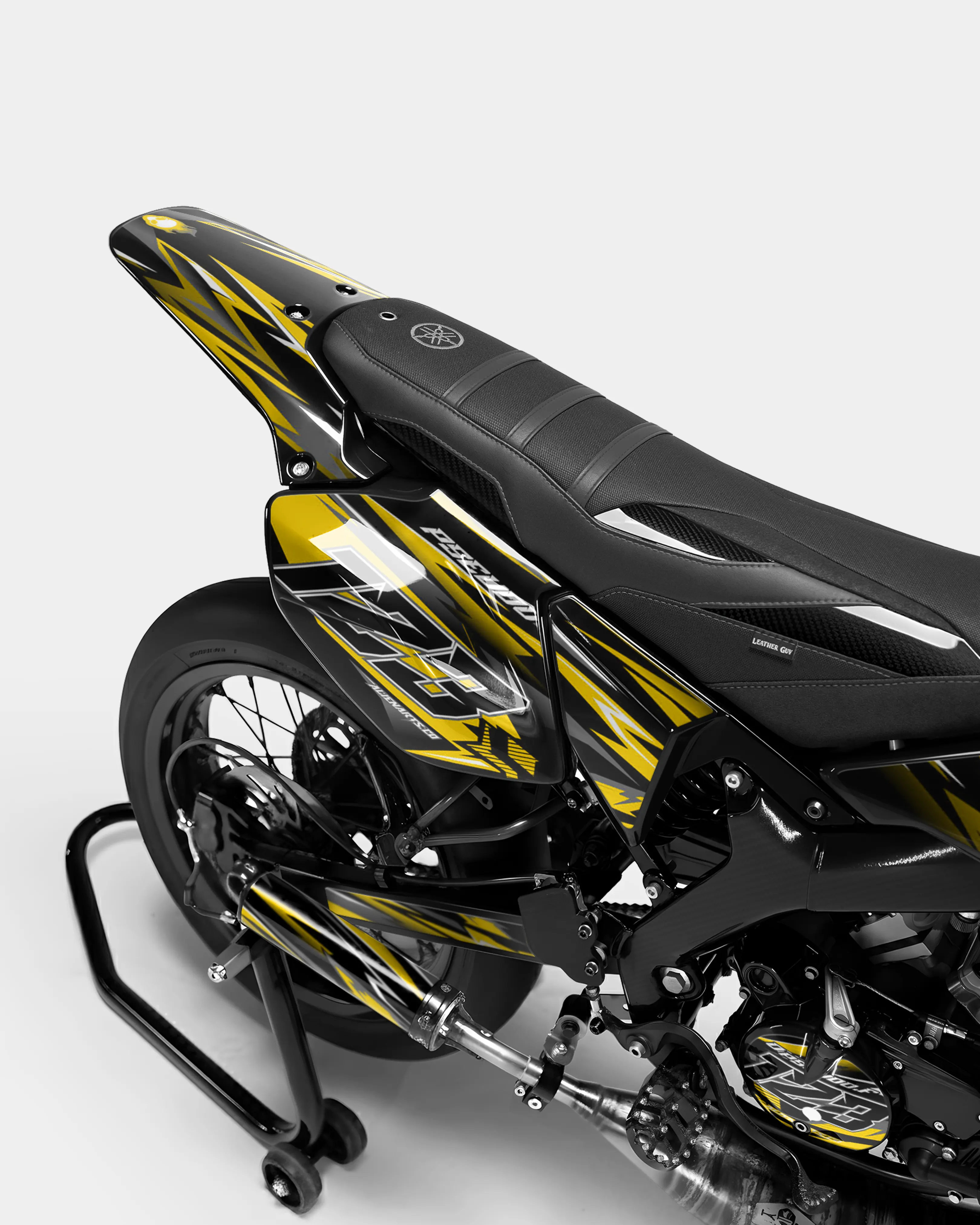 SENSO - Kit deco YAMAHA DT 50cc - Jaune foncé - Image 3