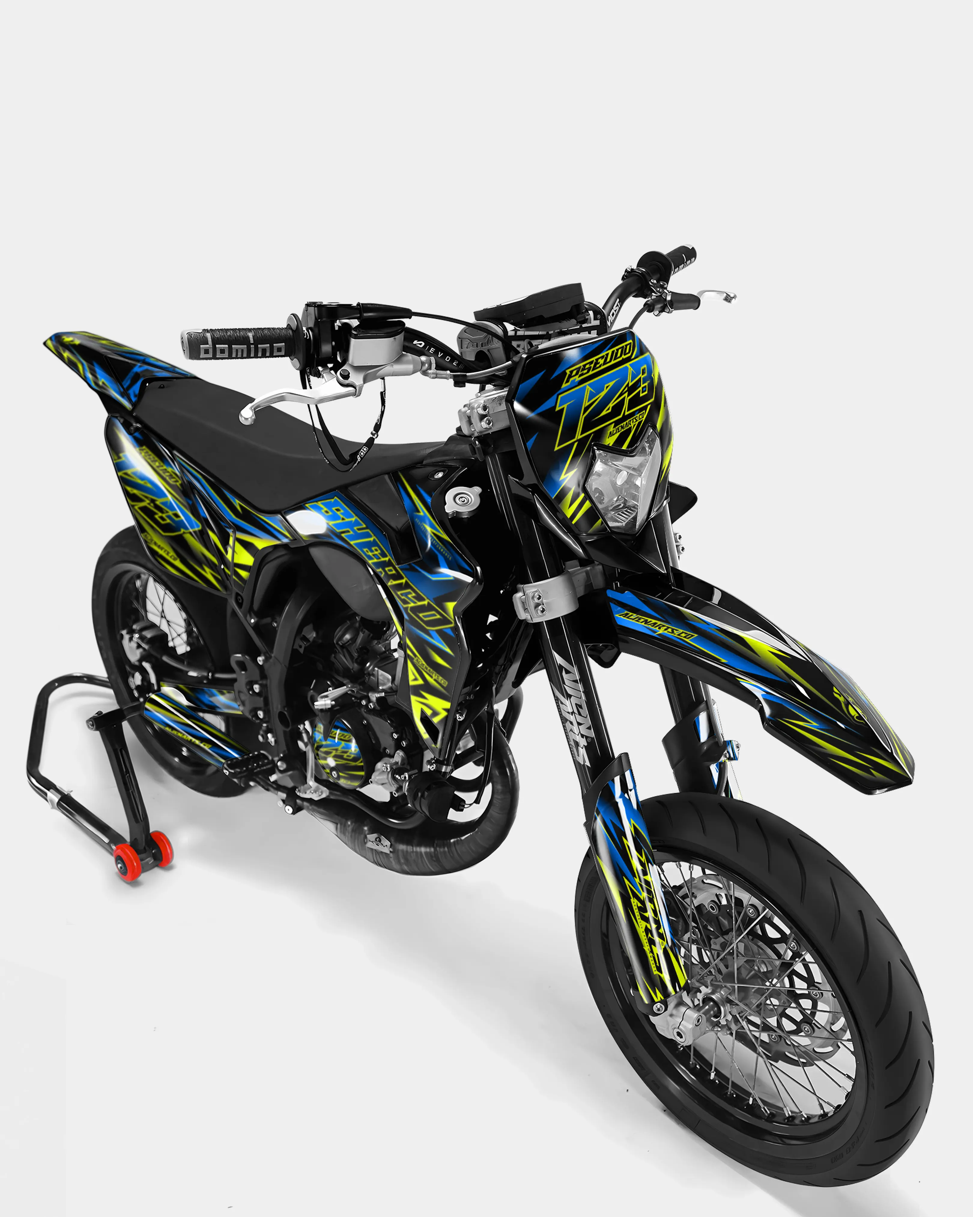 SORAE - Kit deco SHERCO 50cc - Bleu - Image 2
