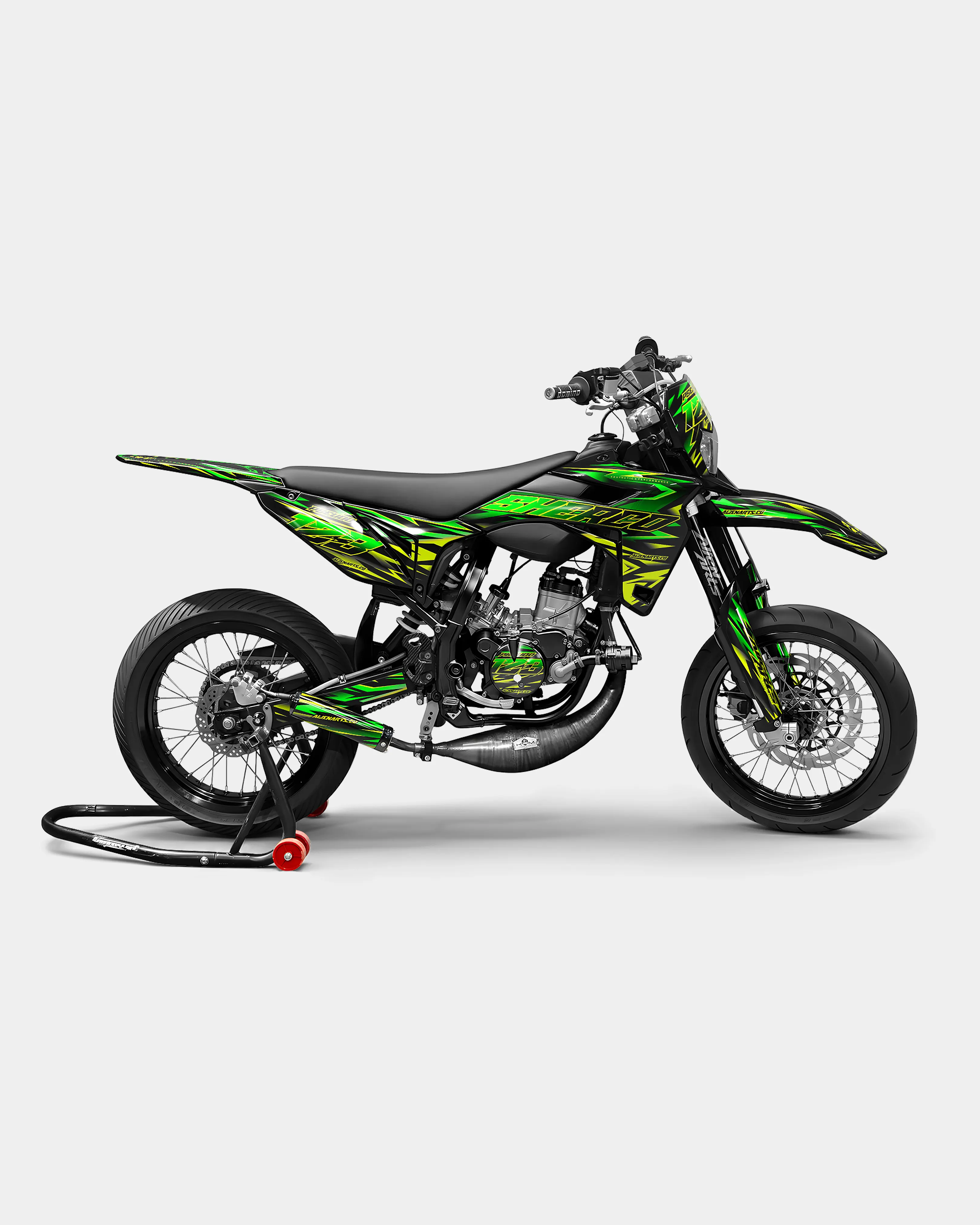 SORAE - Kit deco SHERCO 50cc - Vert