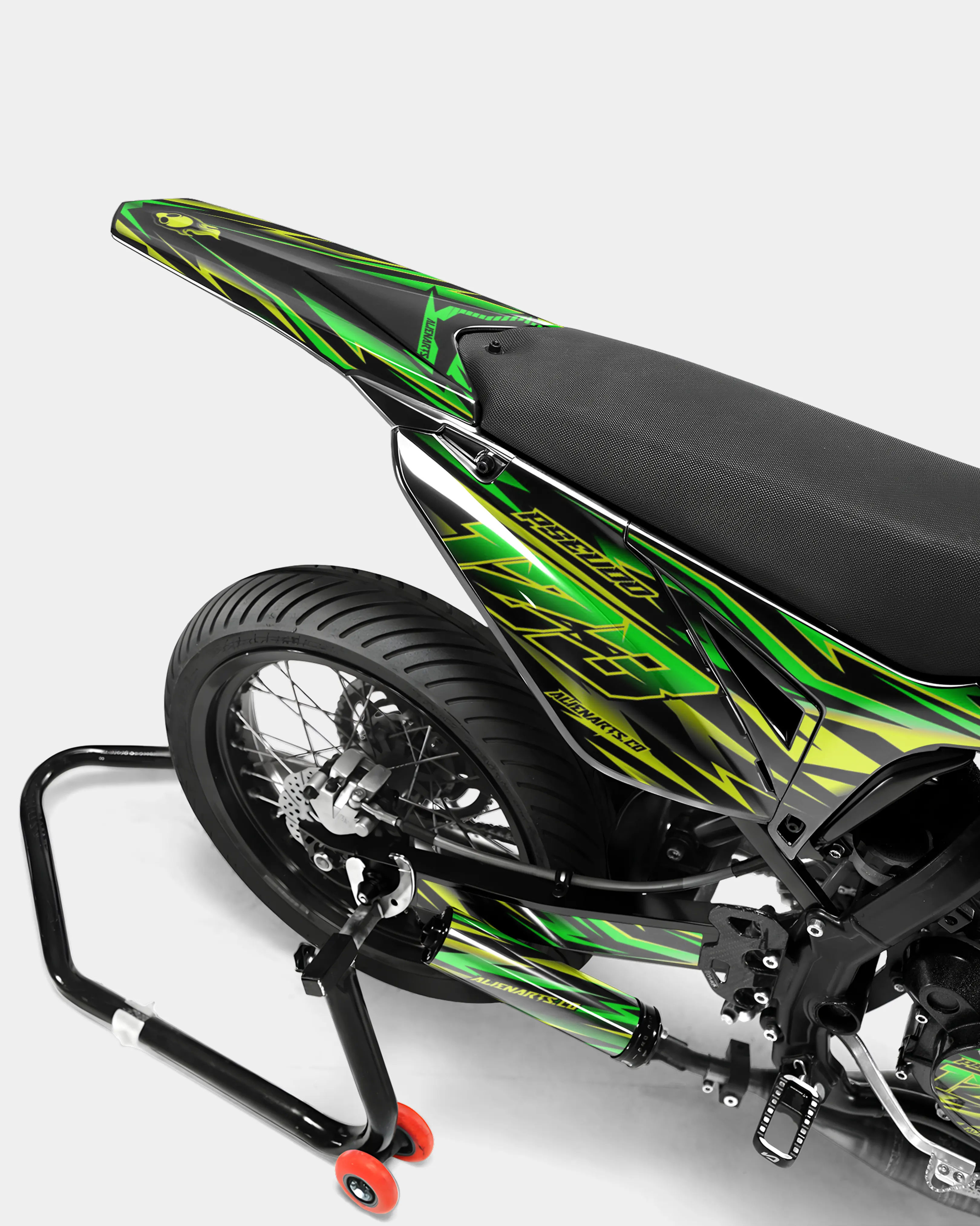 SORAE - Kit deco SHERCO 50cc - Vert - Image 4