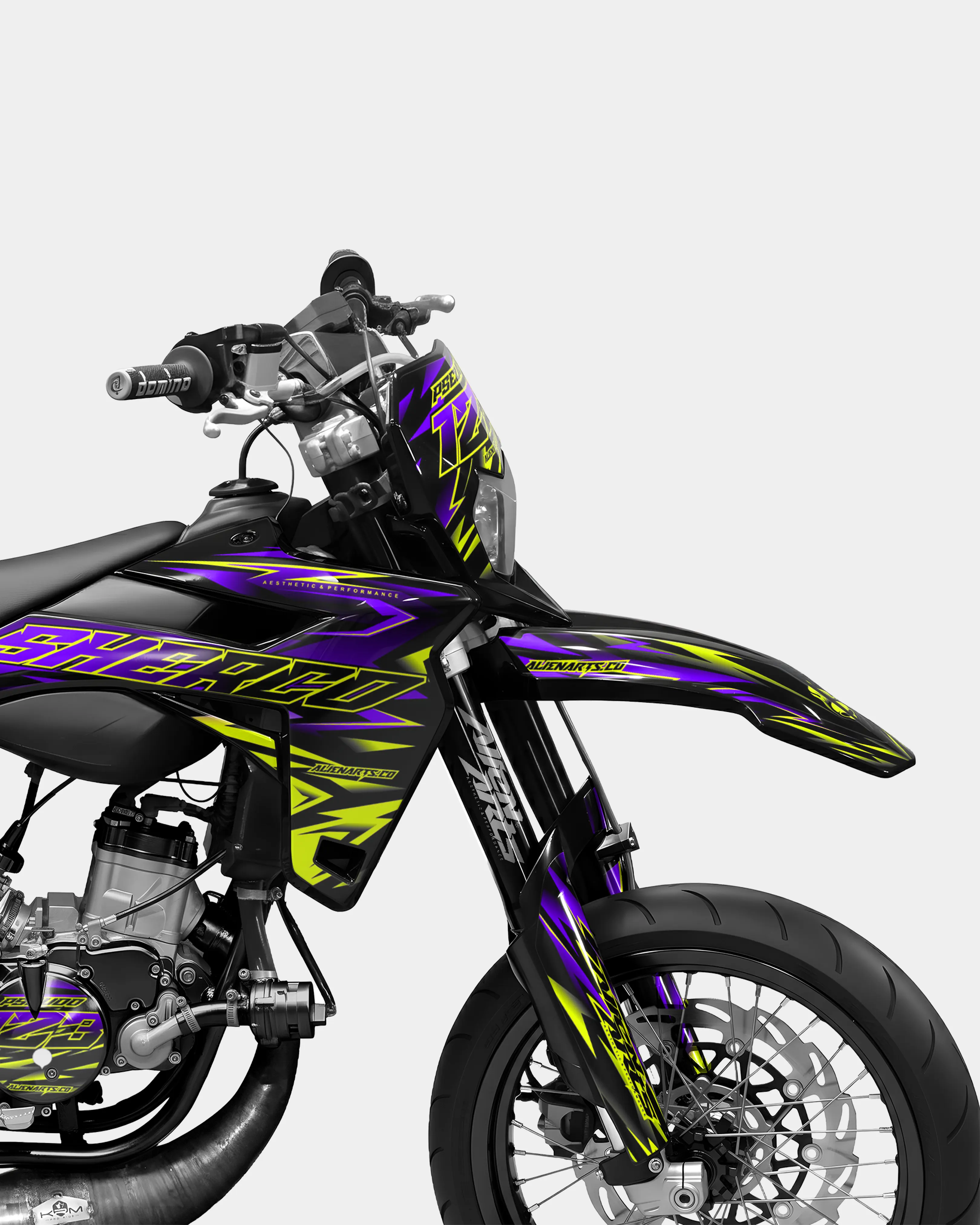 SORAE - Kit deco SHERCO 50cc - Violet - Image 3