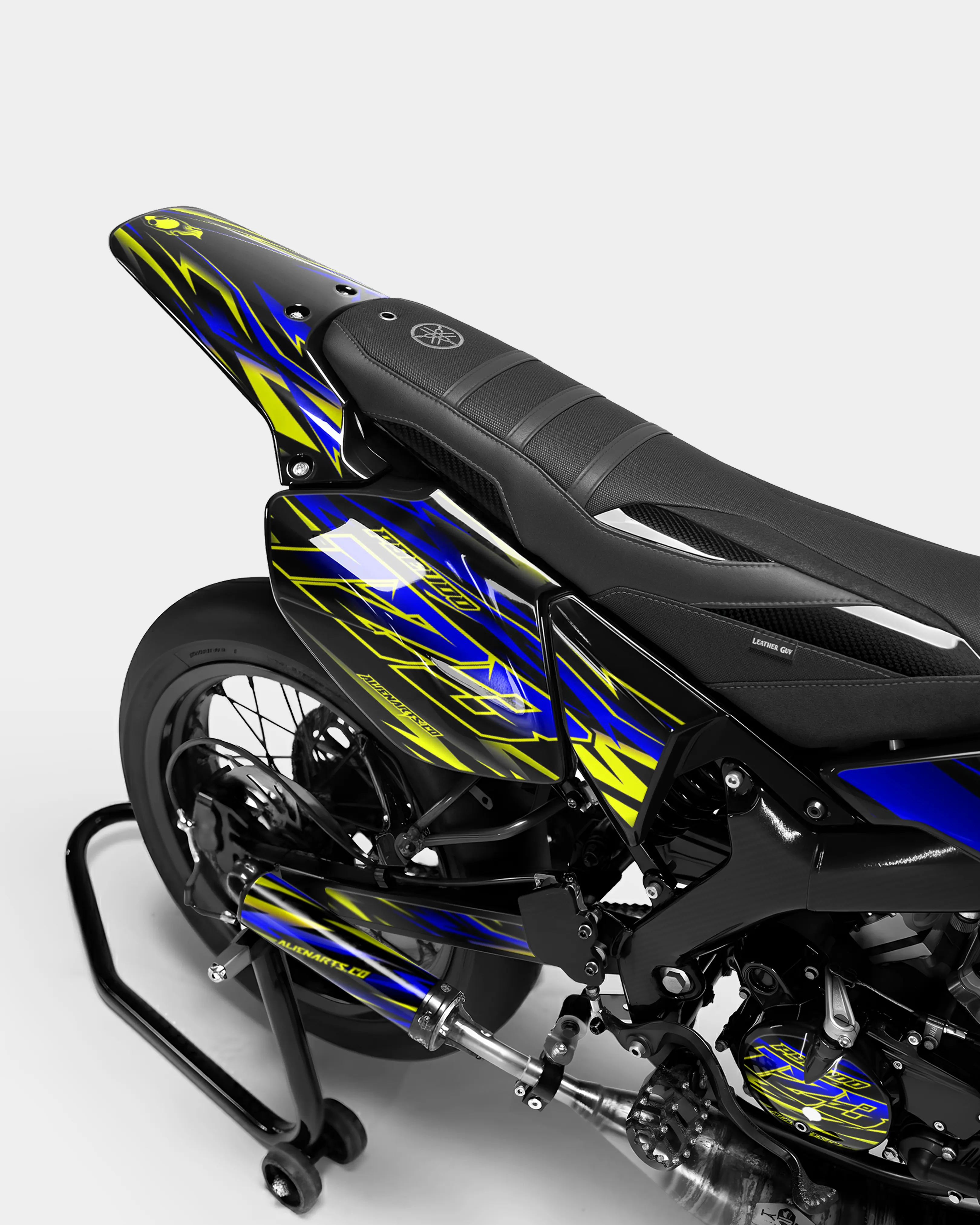 SORAE - Kit deco YAMAHA DT 50cc - Bleu foncé - Image 3