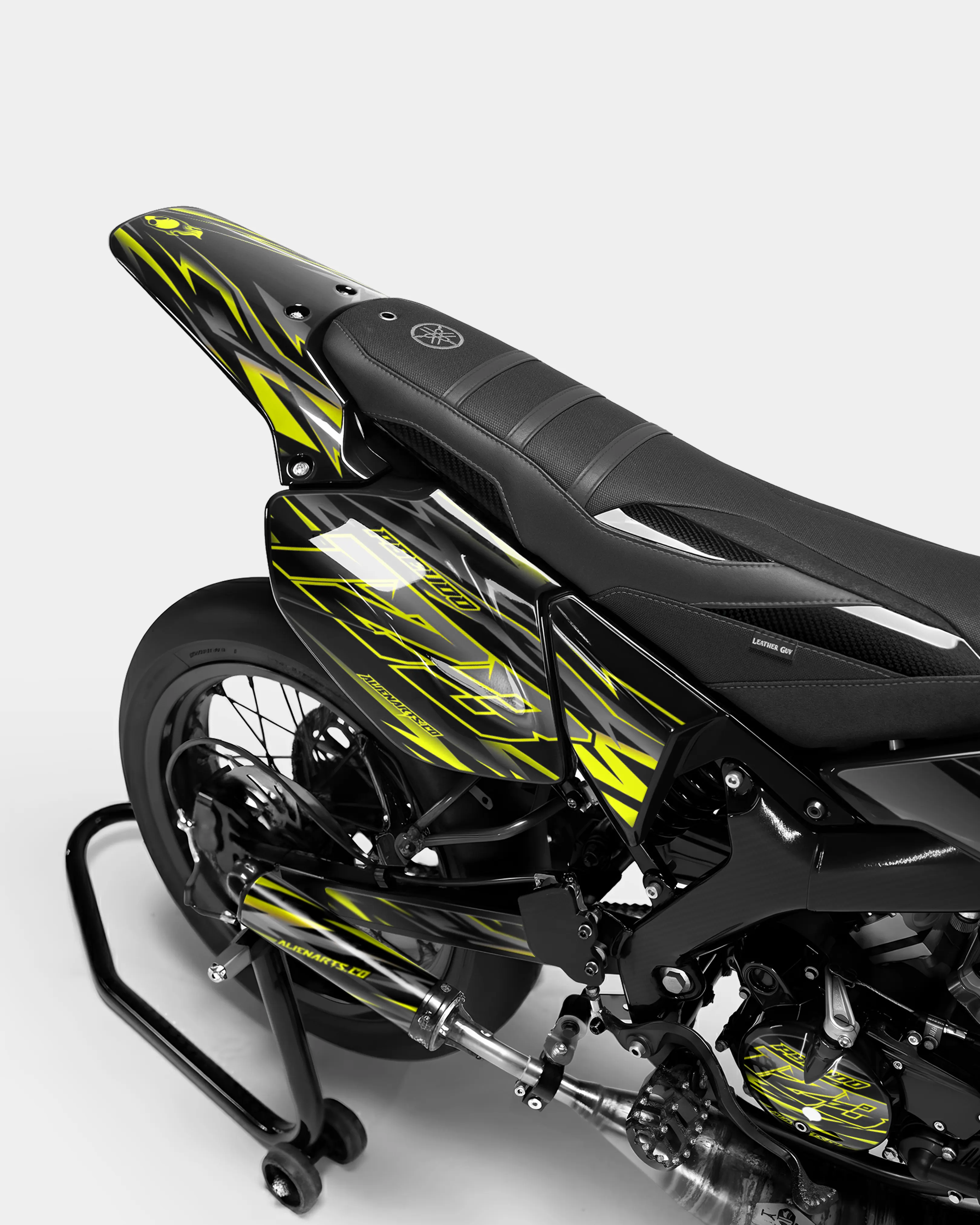 SORAE - Kit deco YAMAHA DT 50cc - Gris - Image 3