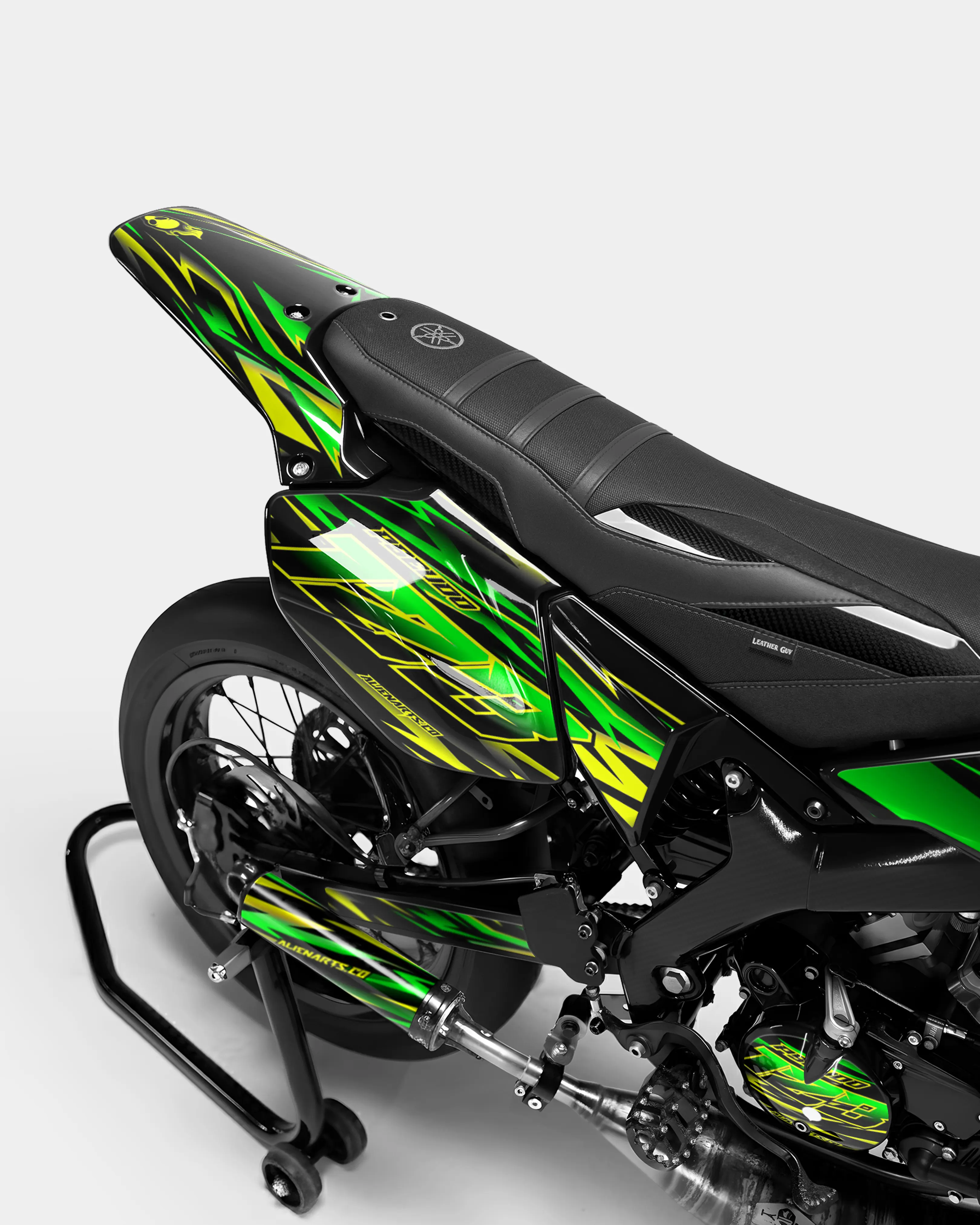 SORAE - Kit deco YAMAHA DT 50cc - Vert - Image 3