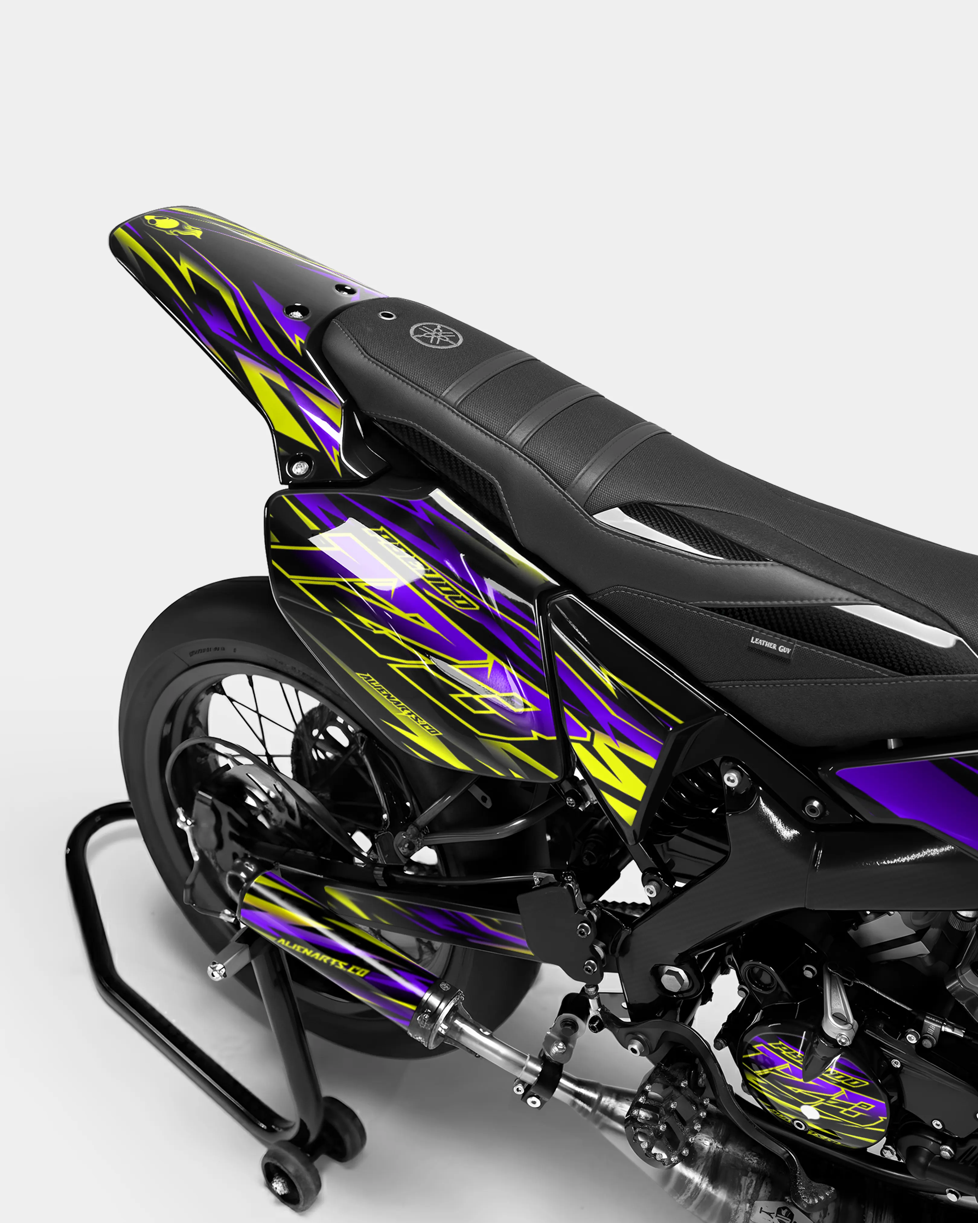 SORAE - Kit deco YAMAHA DT 50cc - Violet - Image 3