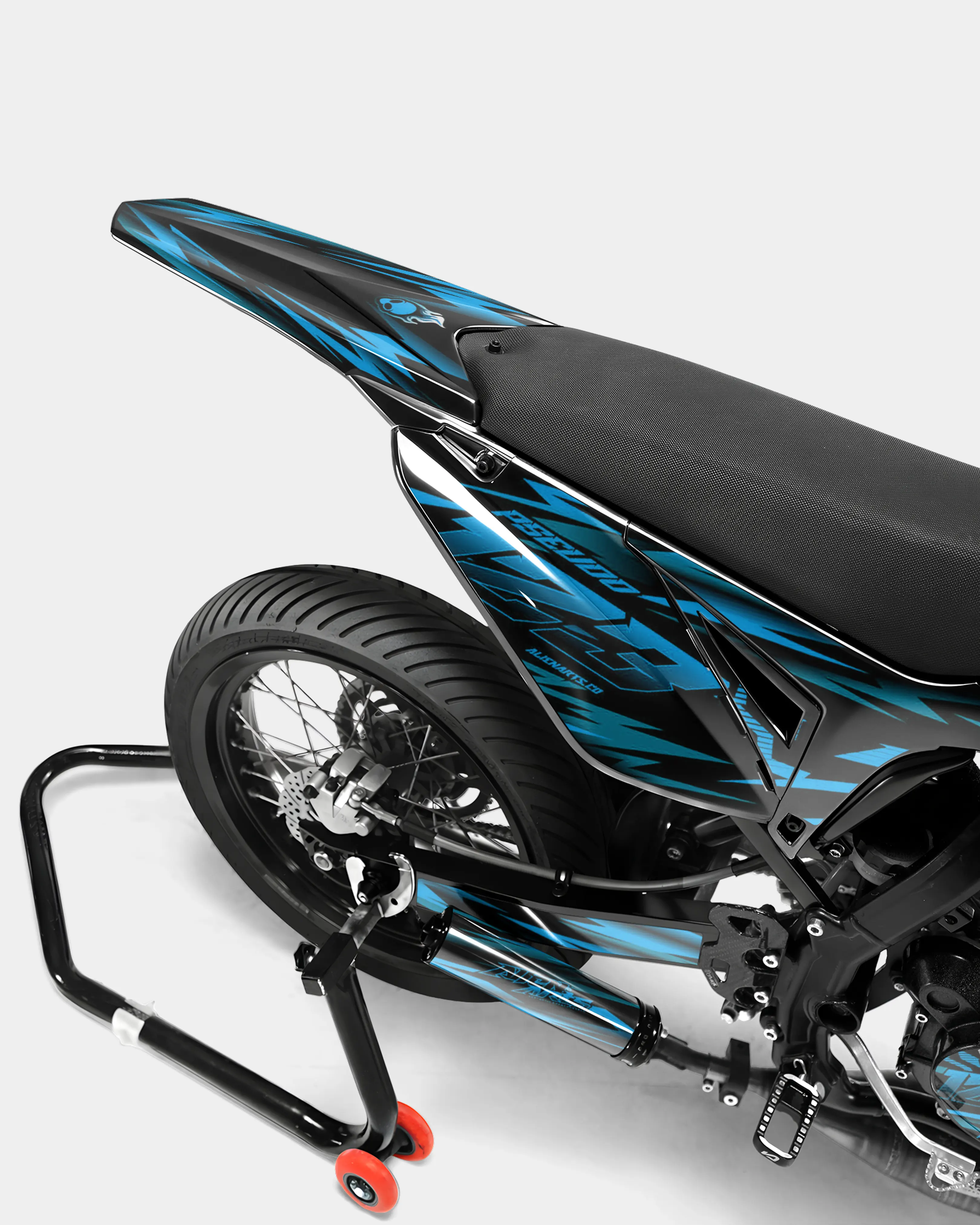 SUJAK - Kit deco SHERCO 50cc - Bleu - Image 4