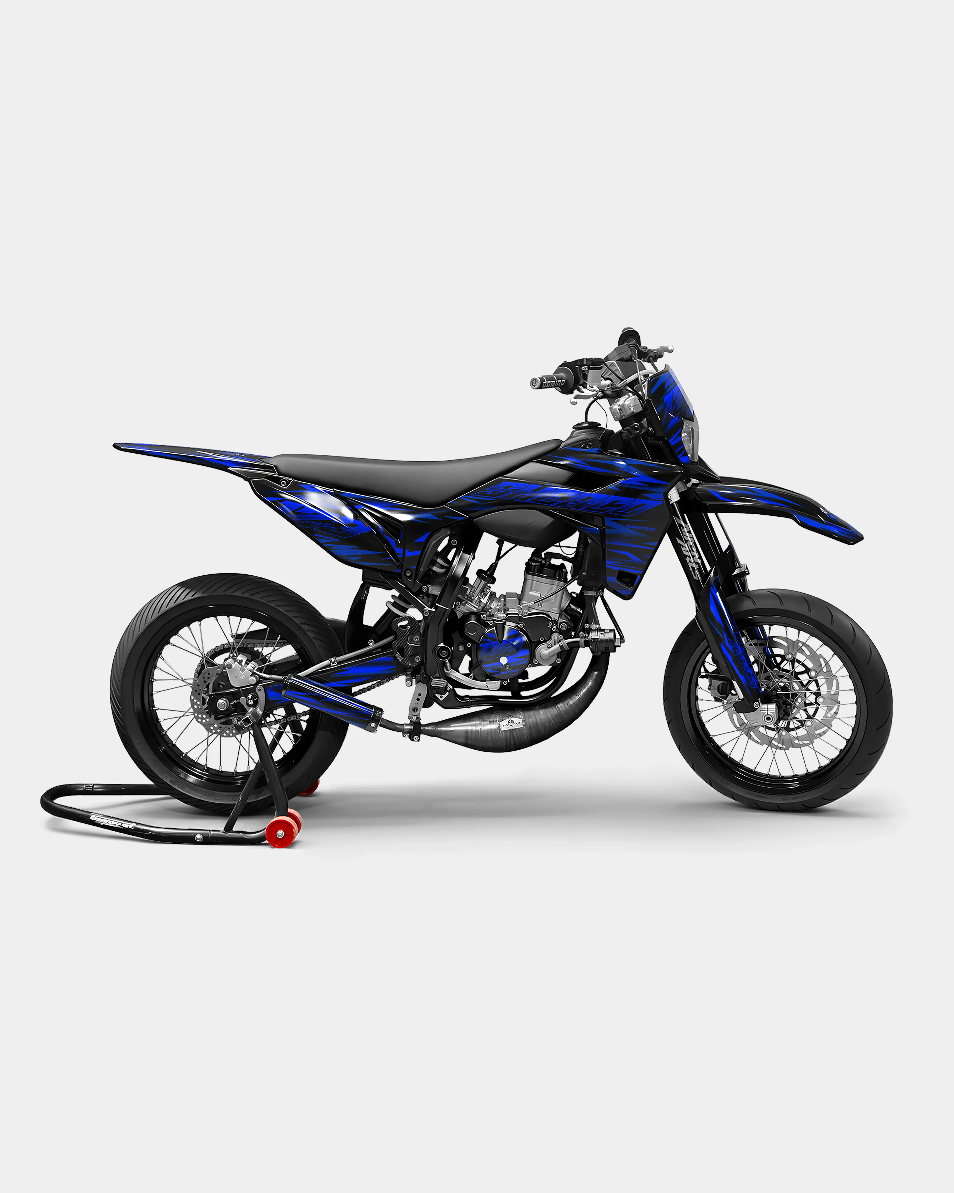 SUJAK - Kit deco SHERCO 50cc - Bleu foncé