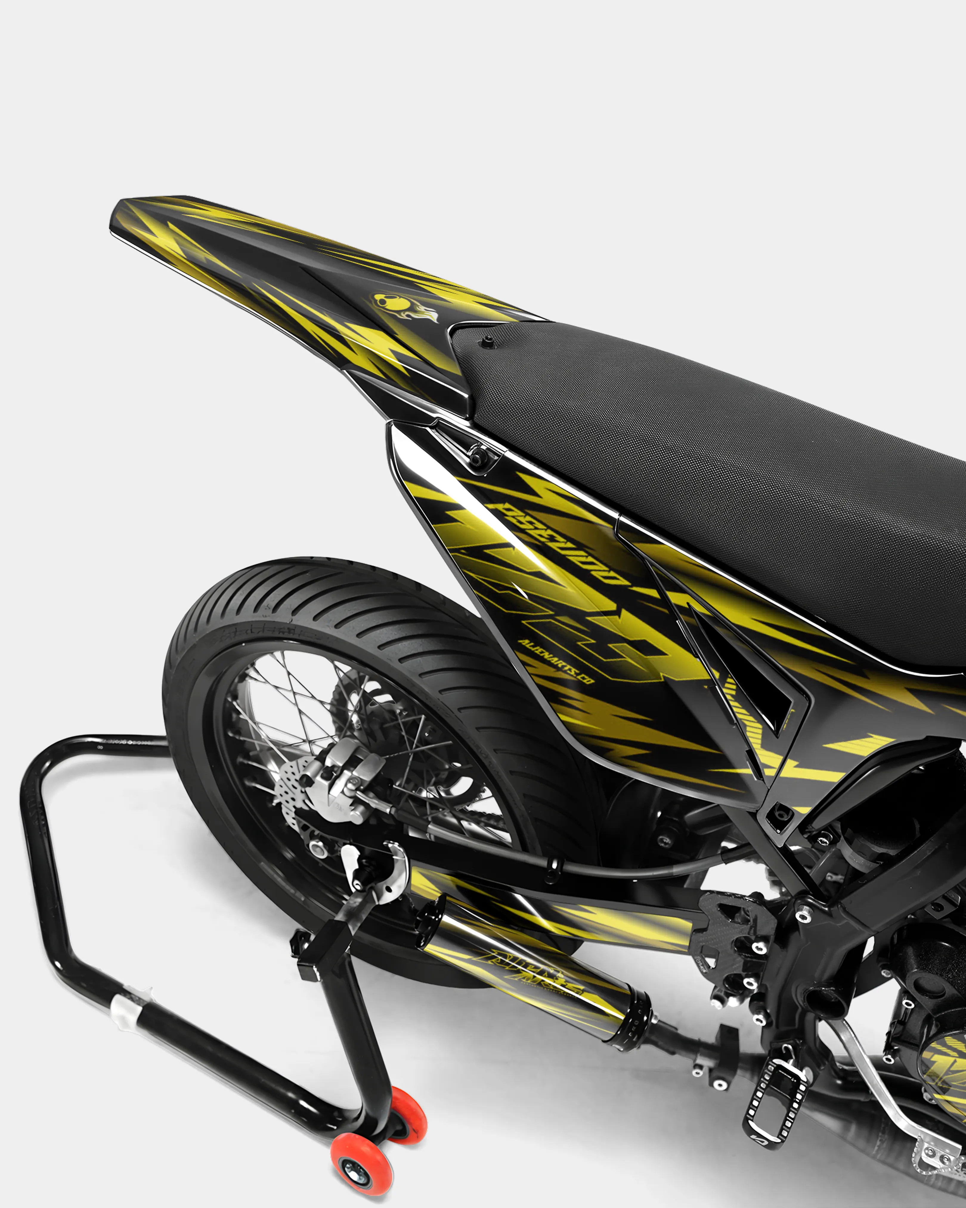 SUJAK - Kit deco SHERCO 50cc - Jaune - Image 4