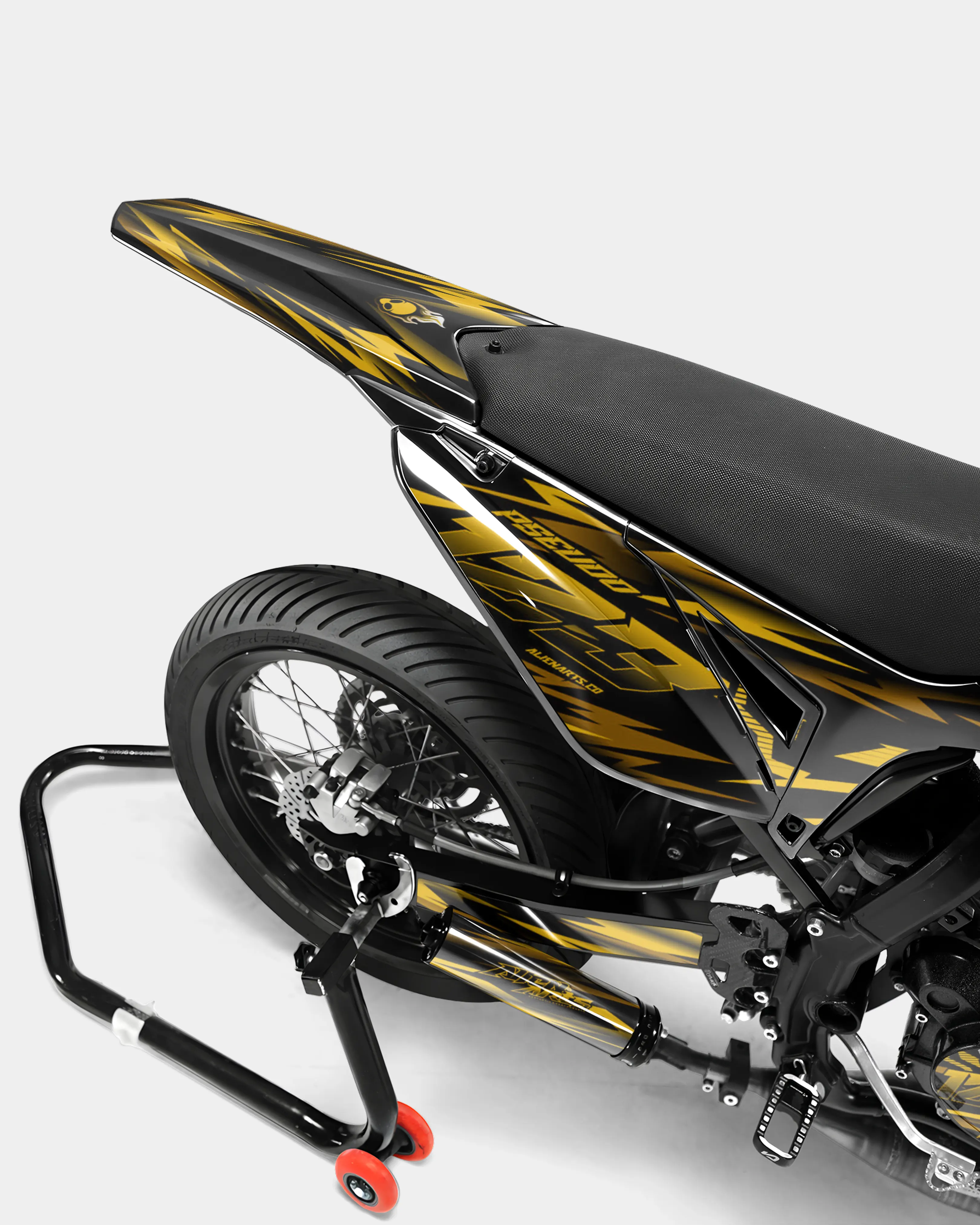 SUJAK - Kit deco SHERCO 50cc - Jaune foncé - Image 4