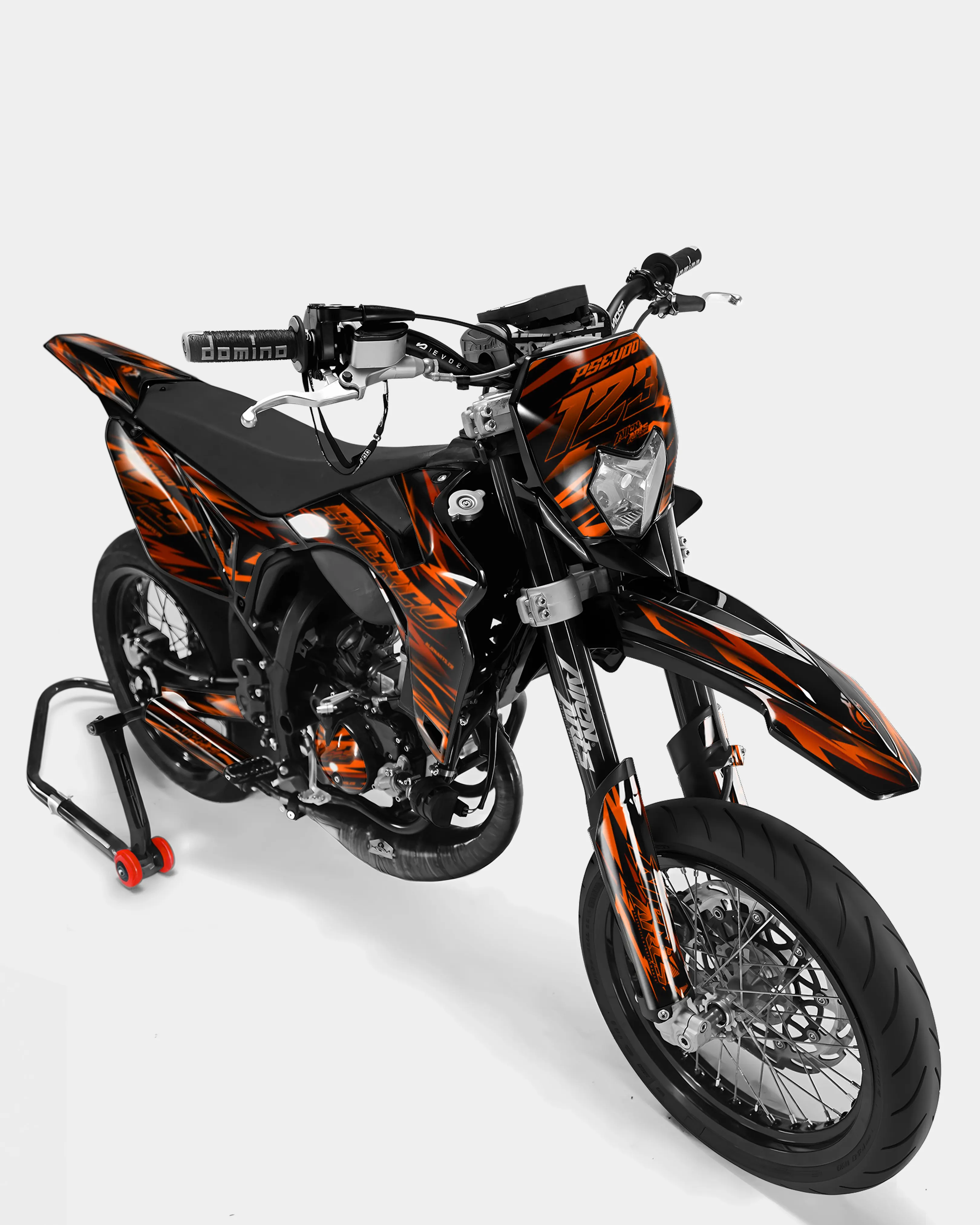 SUJAK - Kit deco SHERCO 50cc - Orange - Image 2