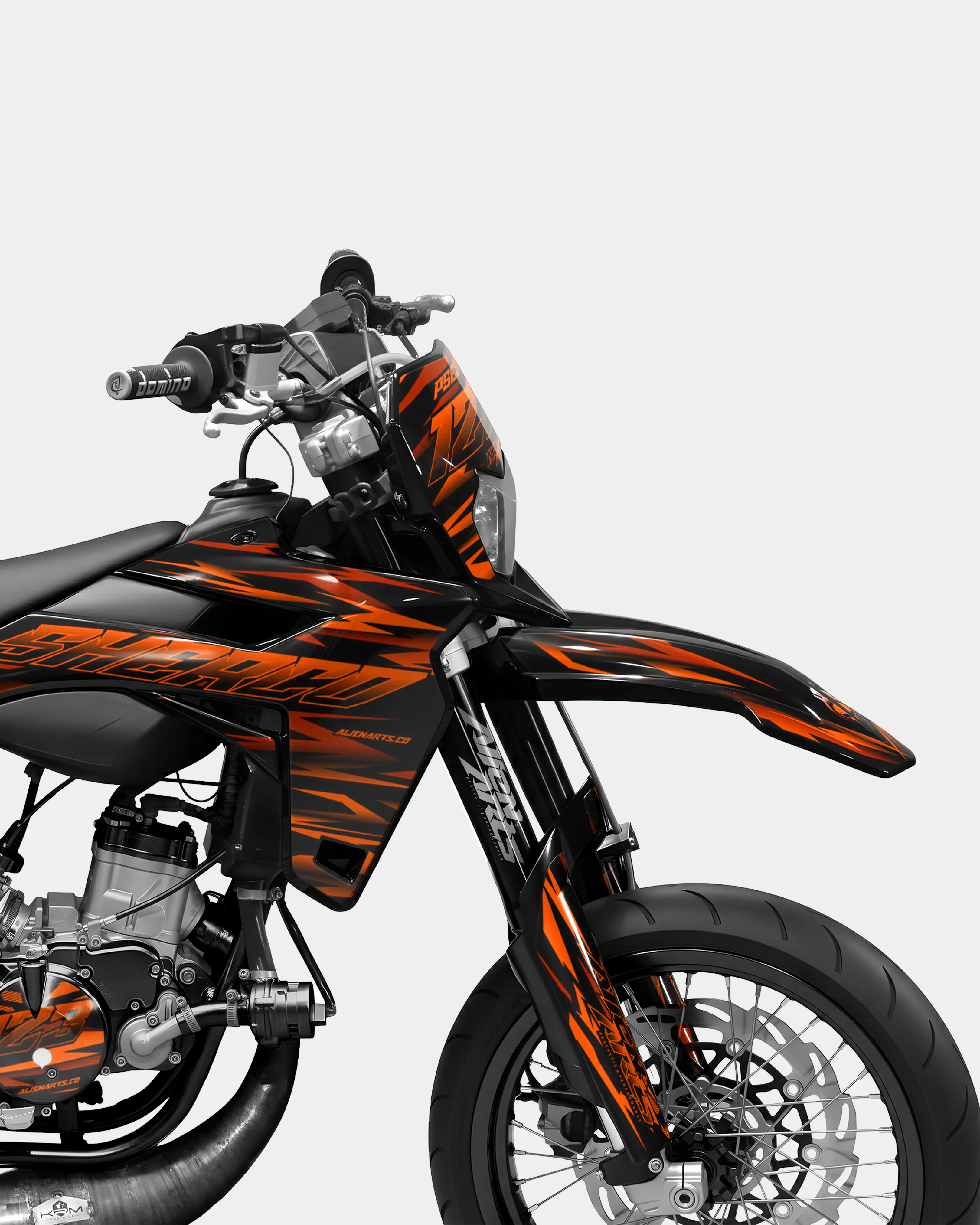 SUJAK - Kit deco SHERCO 50cc - Orange - Image 3