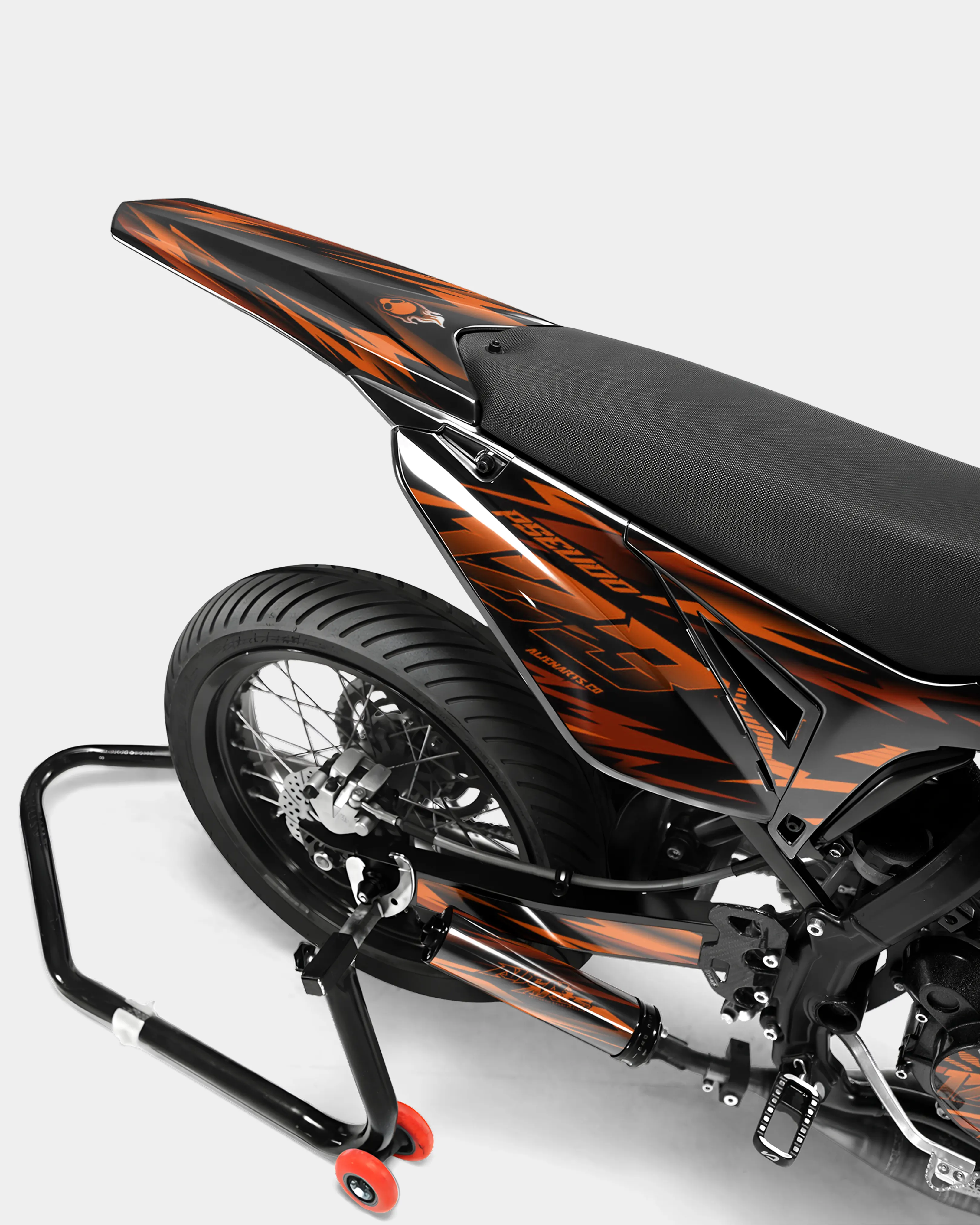 SUJAK - Kit deco SHERCO 50cc - Orange - Image 4