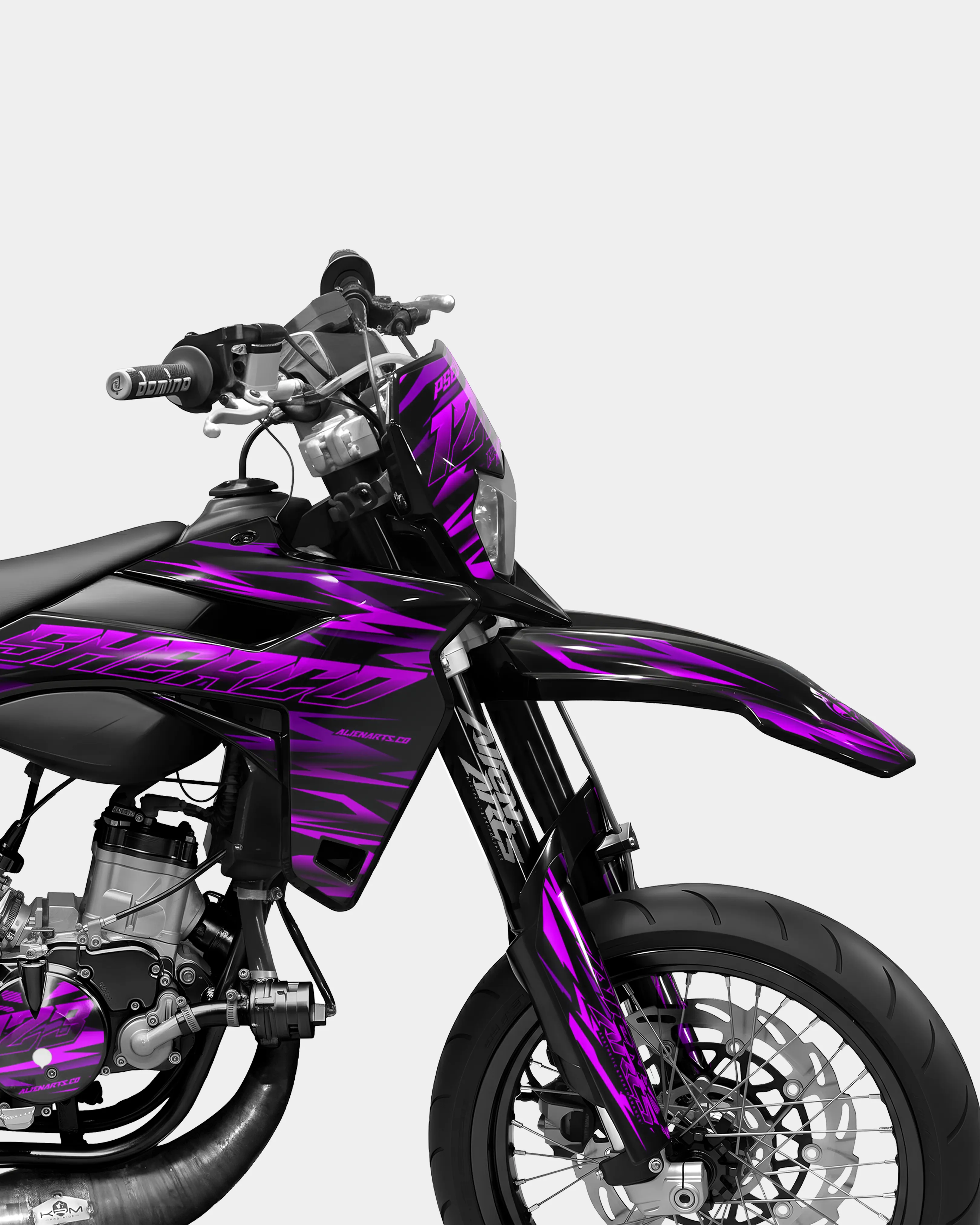SUJAK - Kit deco SHERCO 50cc - Rose - Image 3