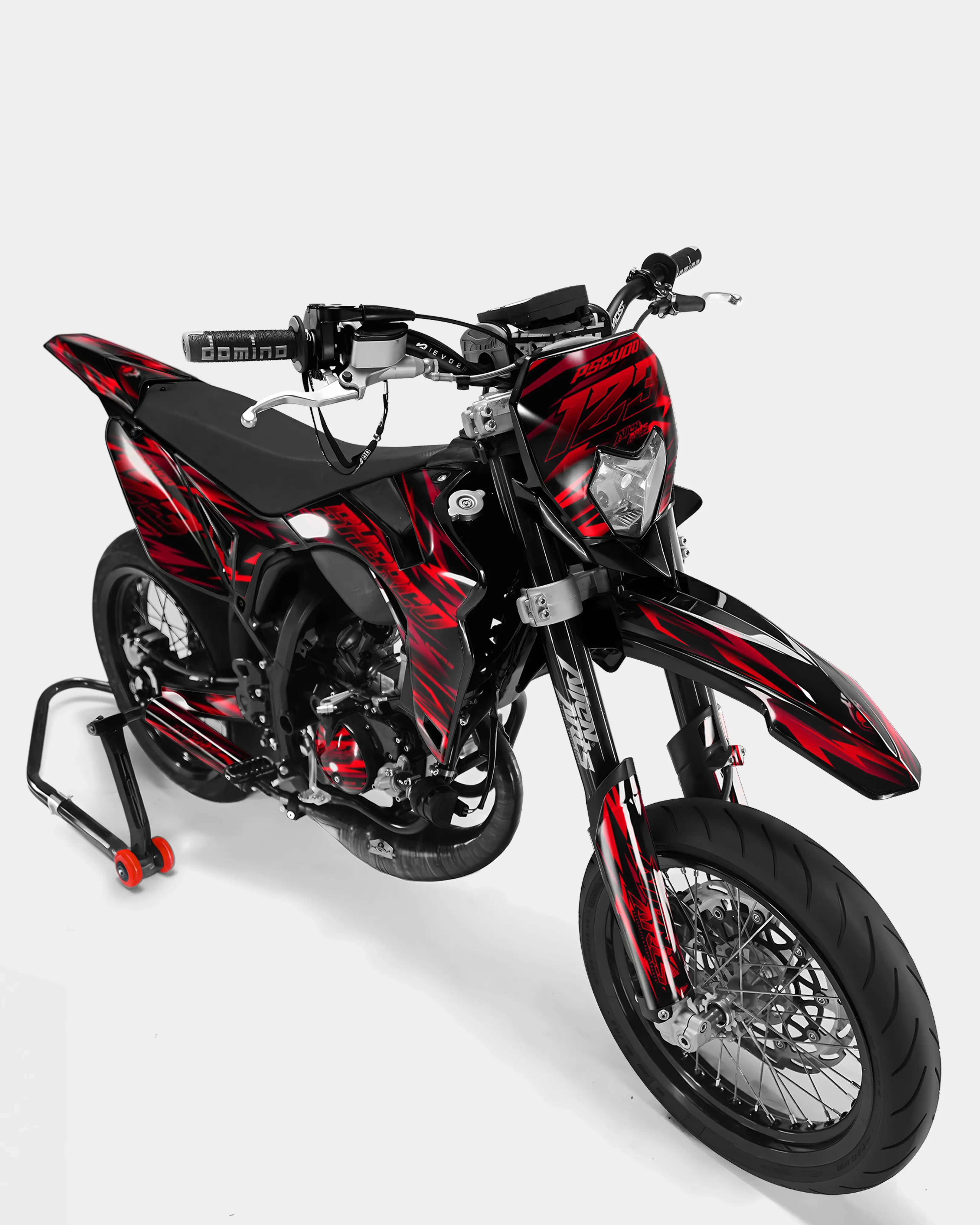 SUJAK - Kit deco SHERCO 50cc - Rouge - Image 2