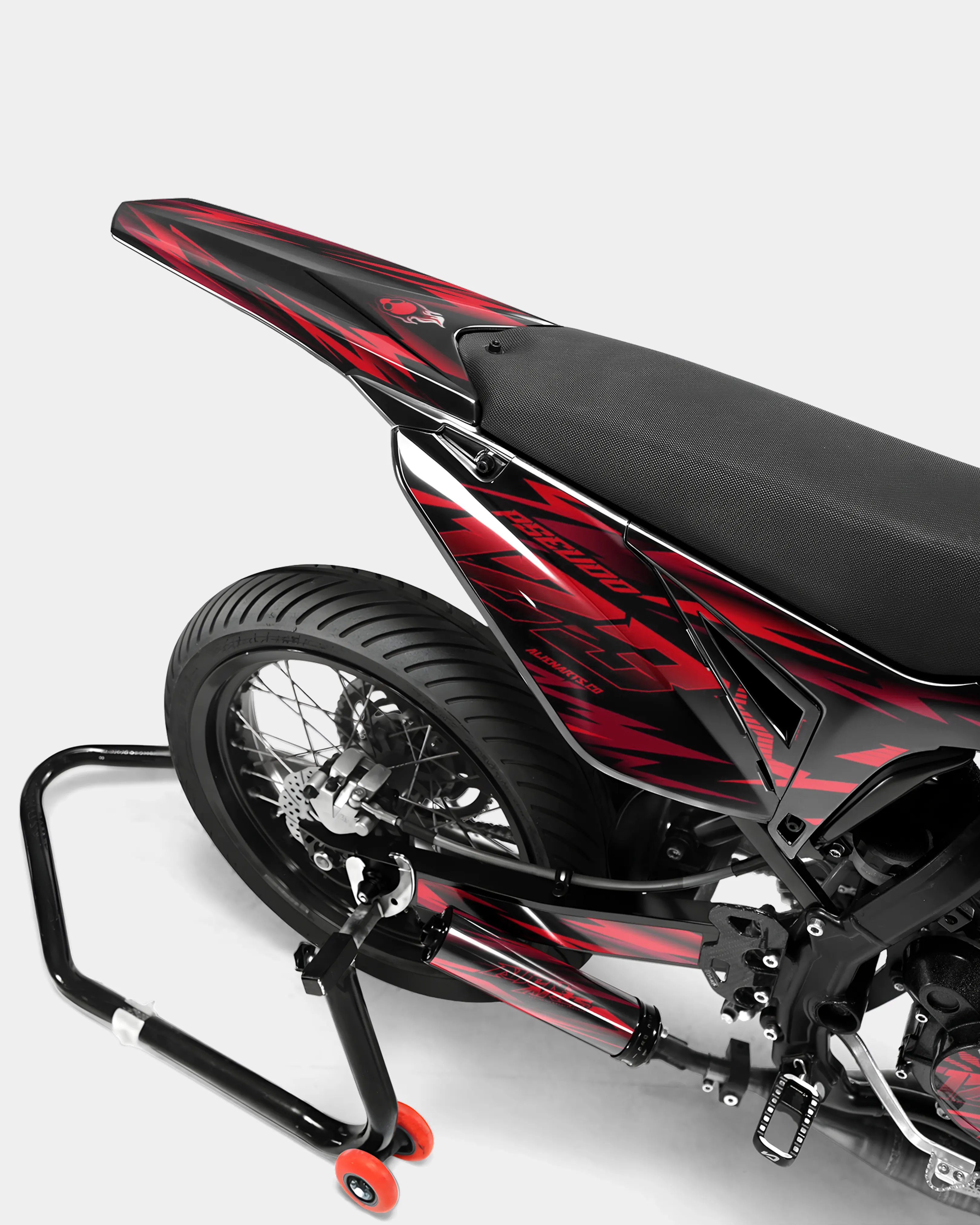 SUJAK - Kit deco SHERCO 50cc - Rouge - Image 4