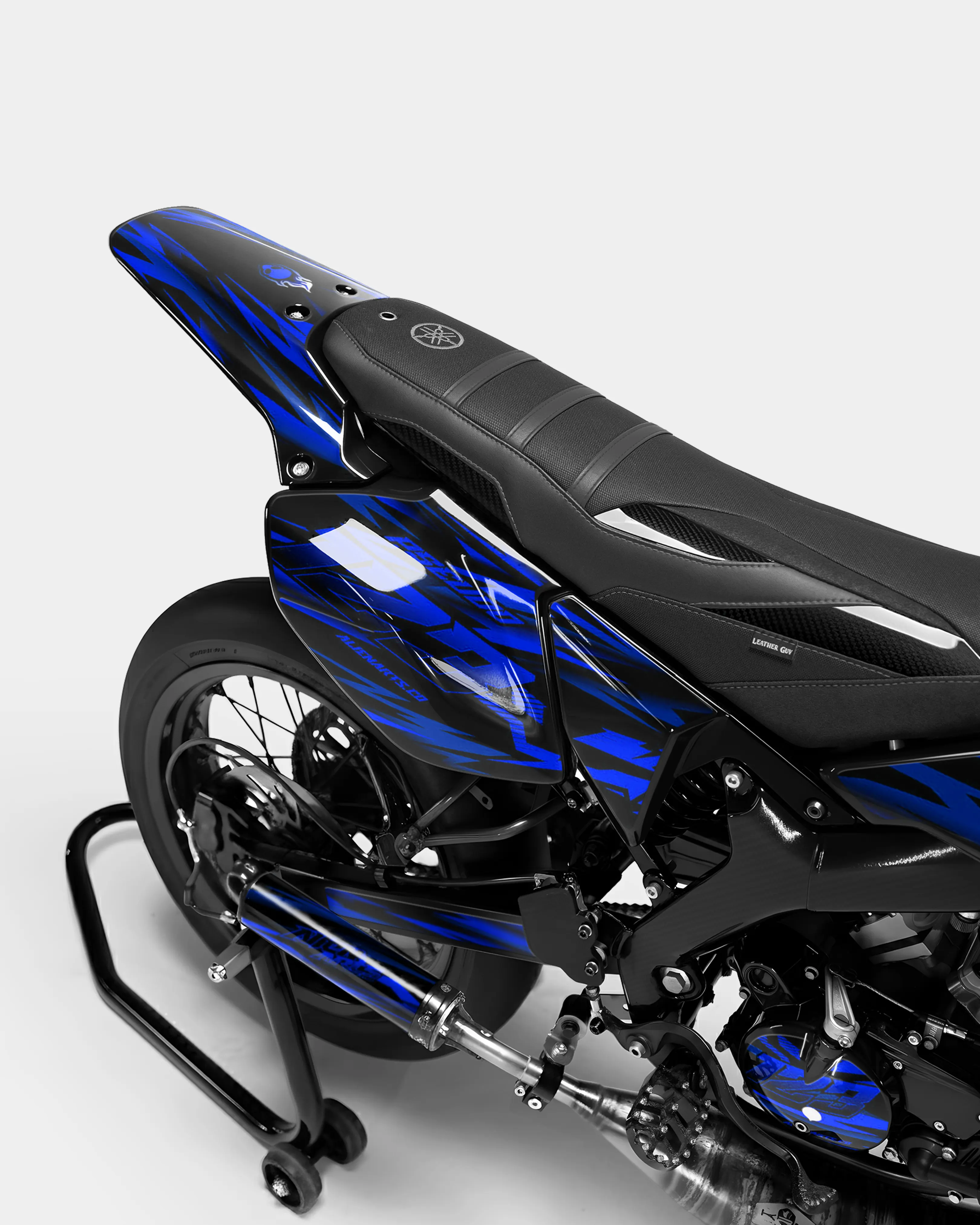SUJAK - Kit deco YAMAHA DT 50cc - Bleu foncé - Image 3